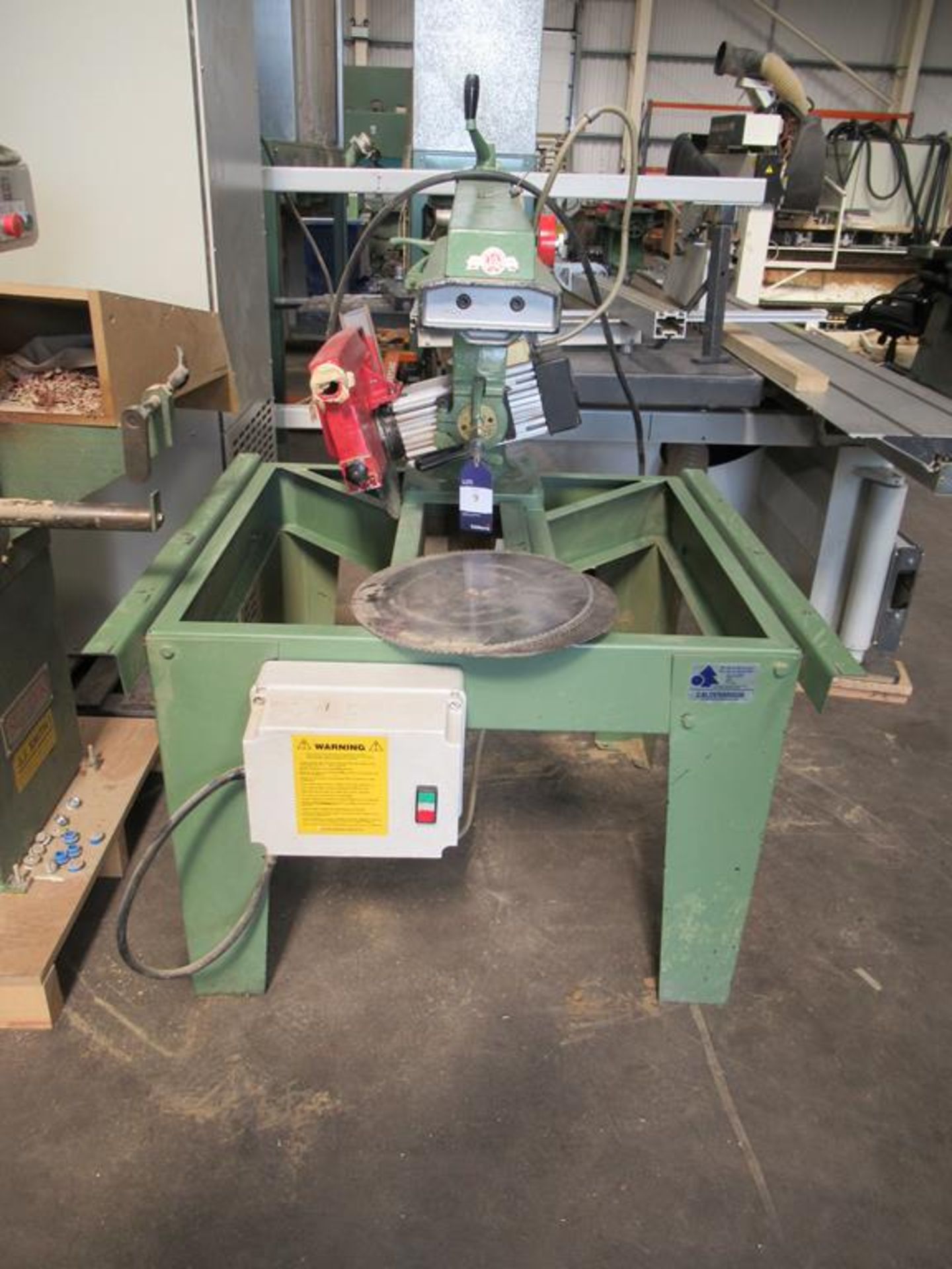 Wadkin 350 BRA Crosscut Saw