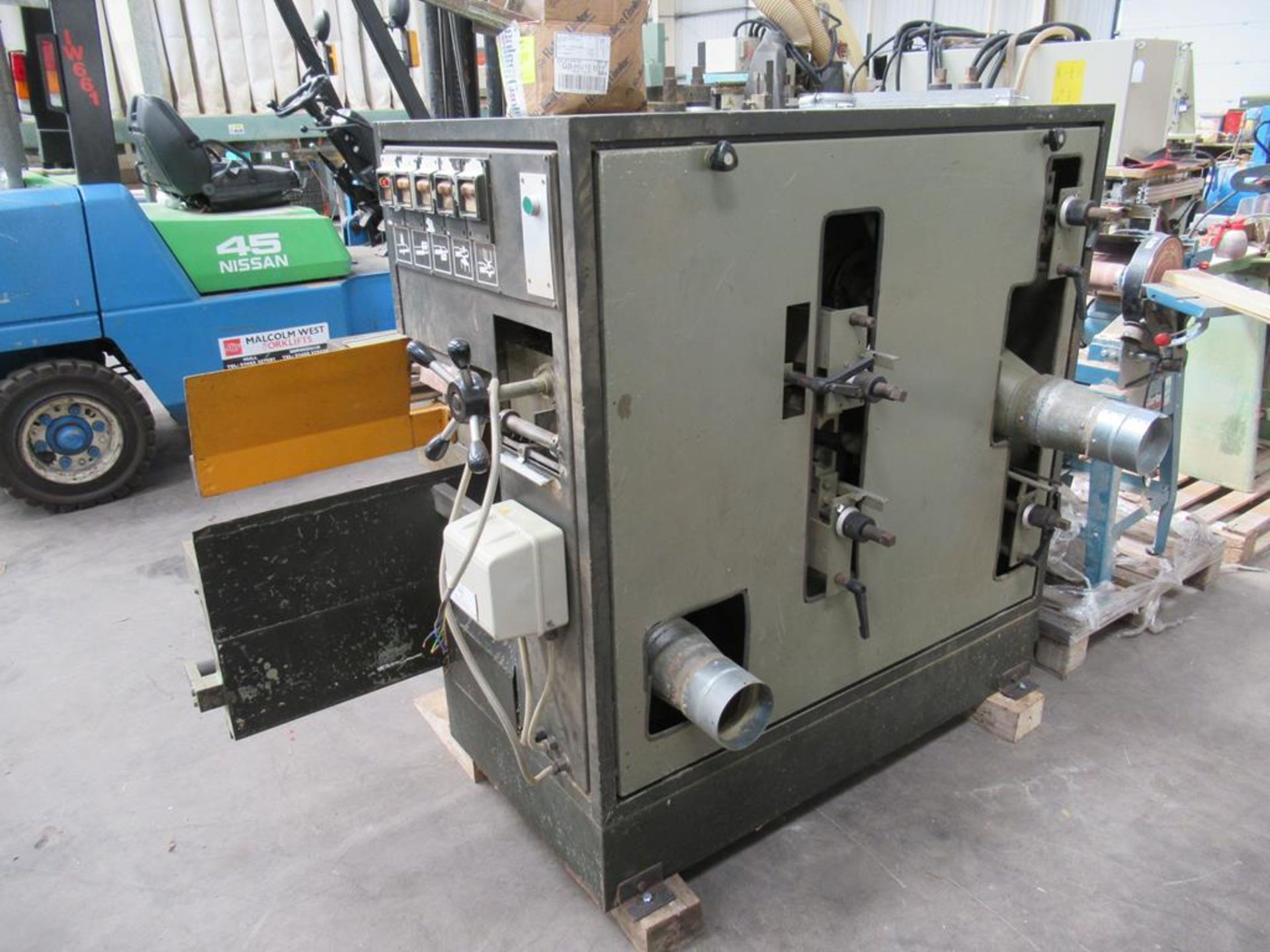 A Vertongen PO4 Single End Tenoner Machine - Image 3 of 9