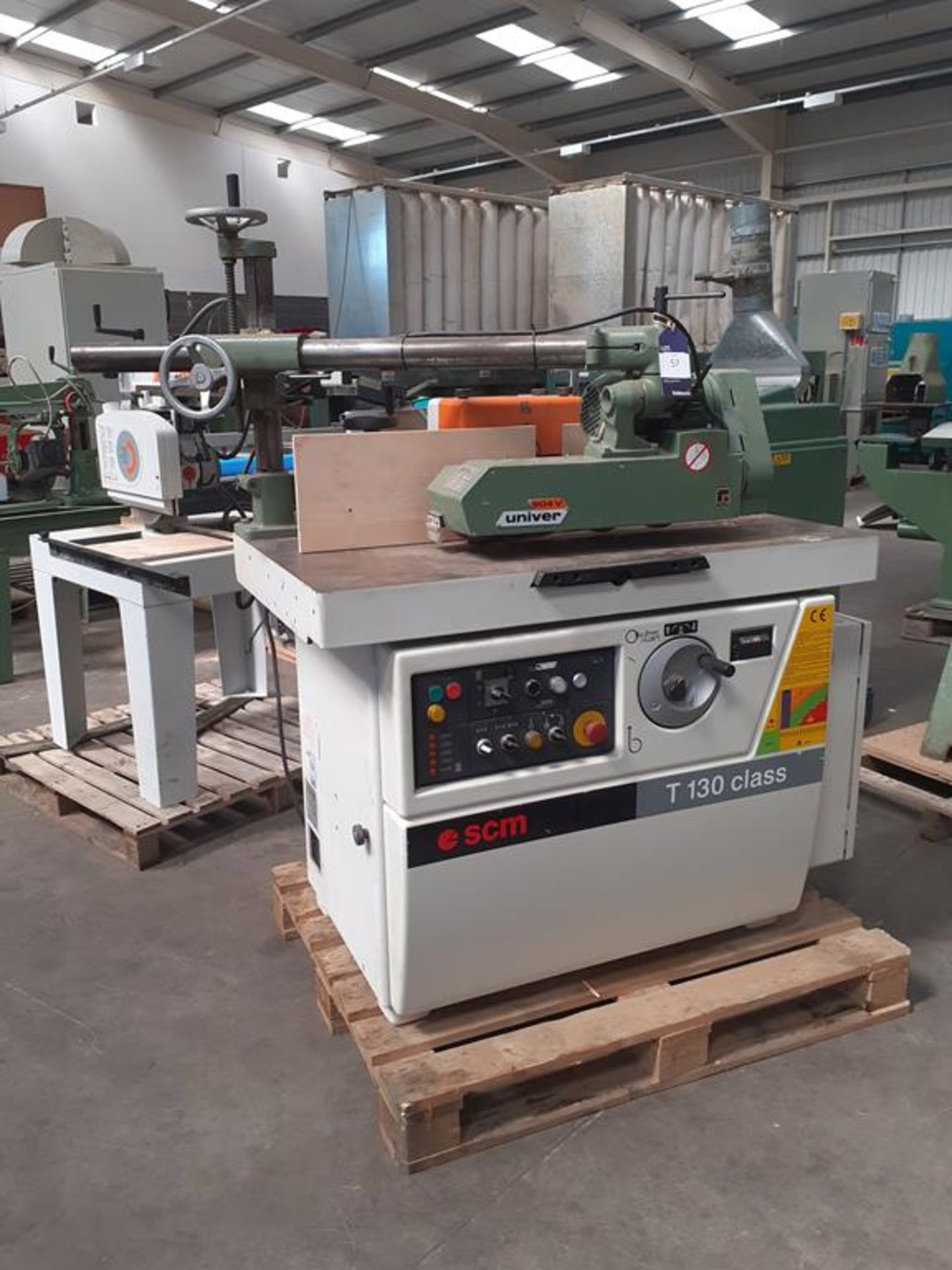 SCM T130 Class Spindle Moulder