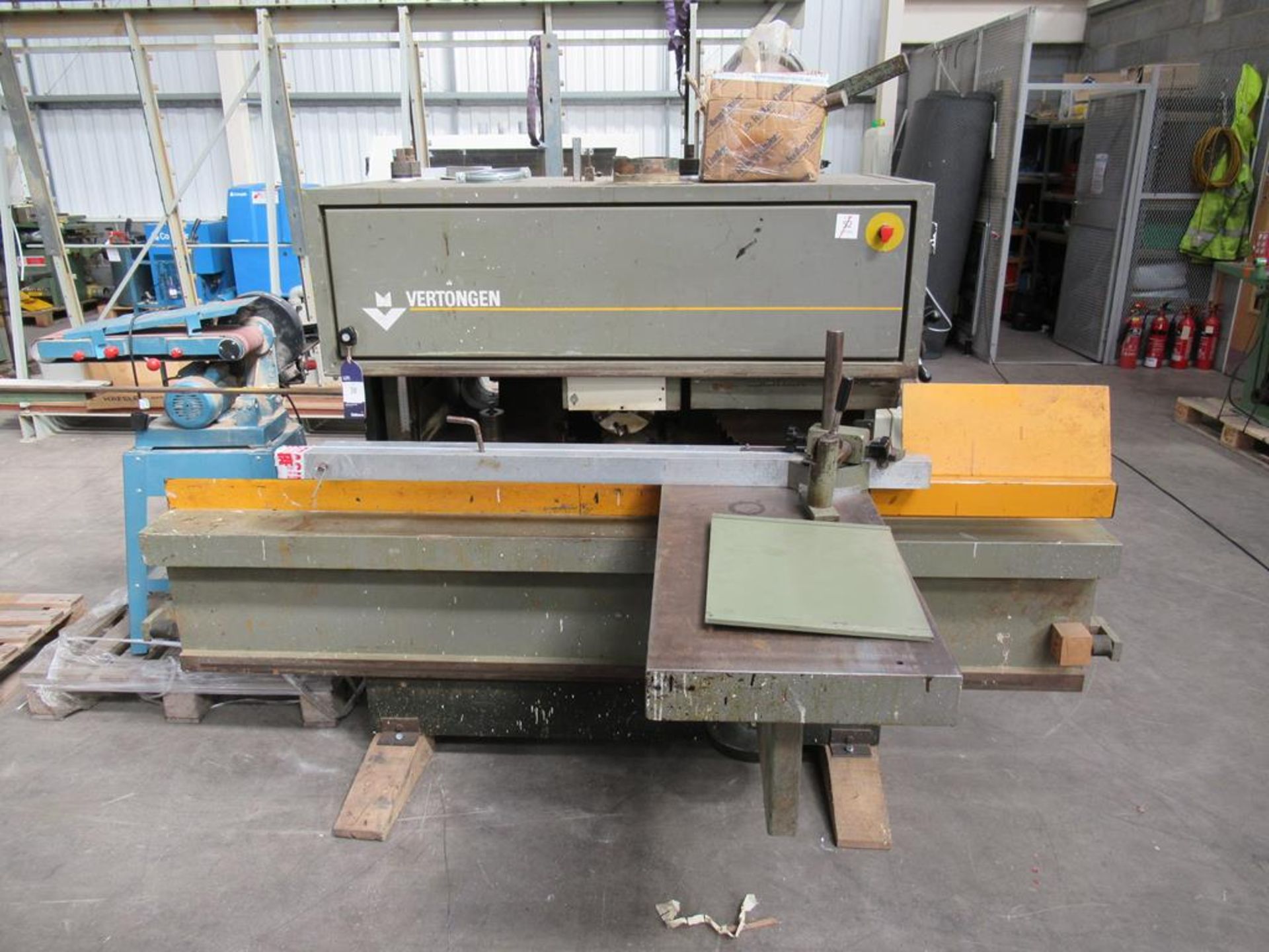 A Vertongen PO4 Single End Tenoner Machine