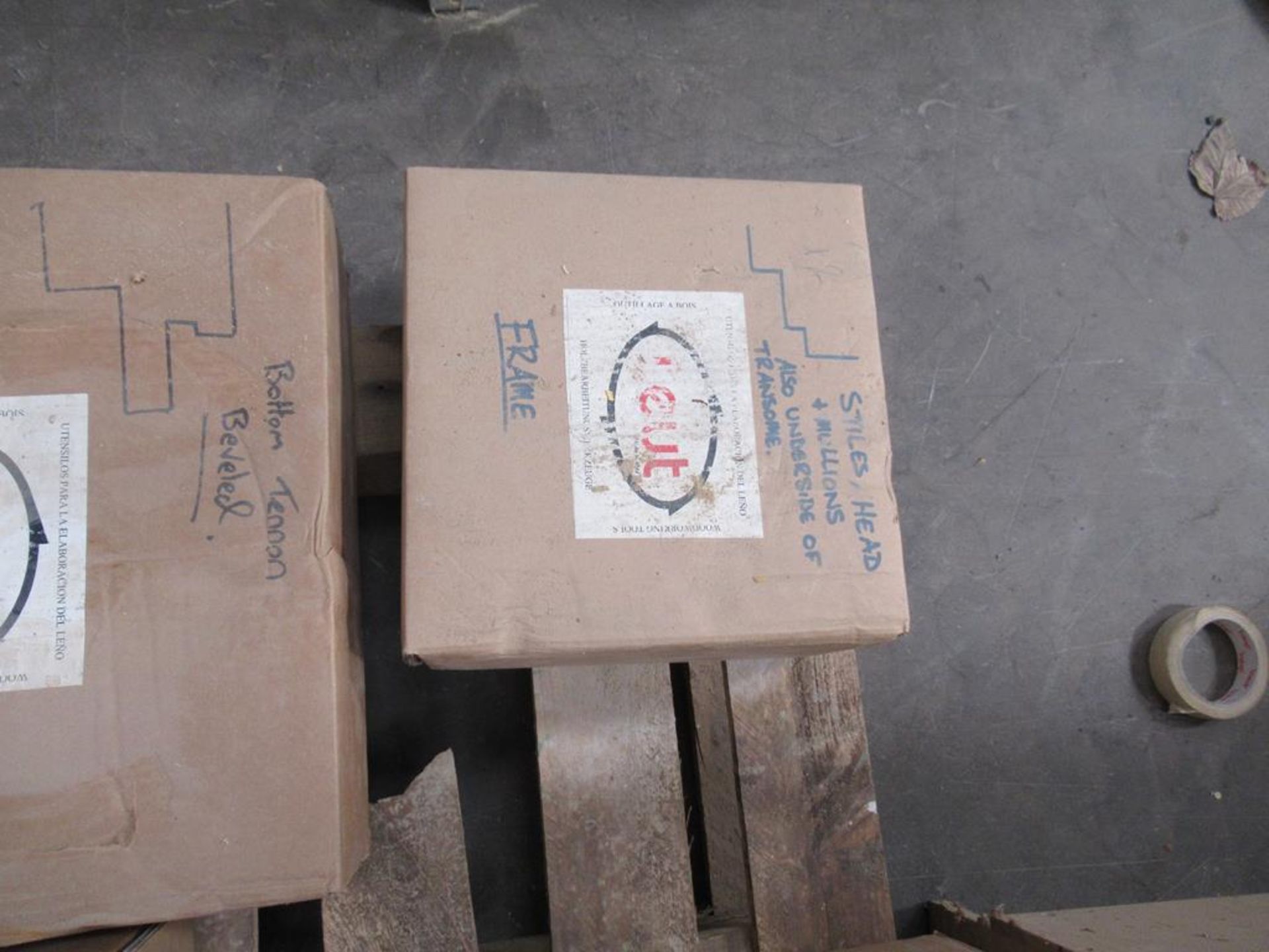 Pallet to Contain Various 'Leut' Woodworking Tooling - Image 9 of 9