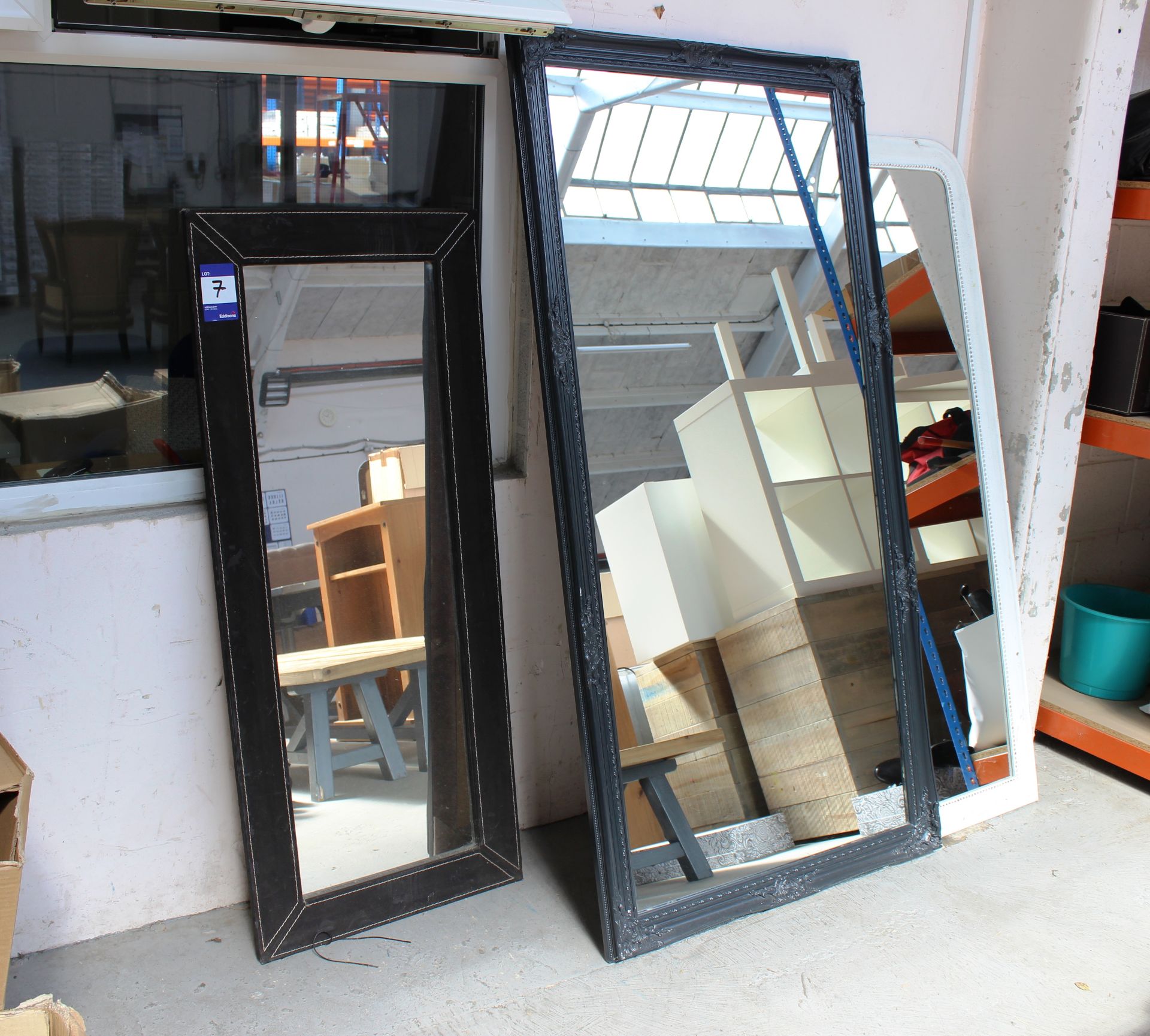 3 Display Mirrors, assorted sizes