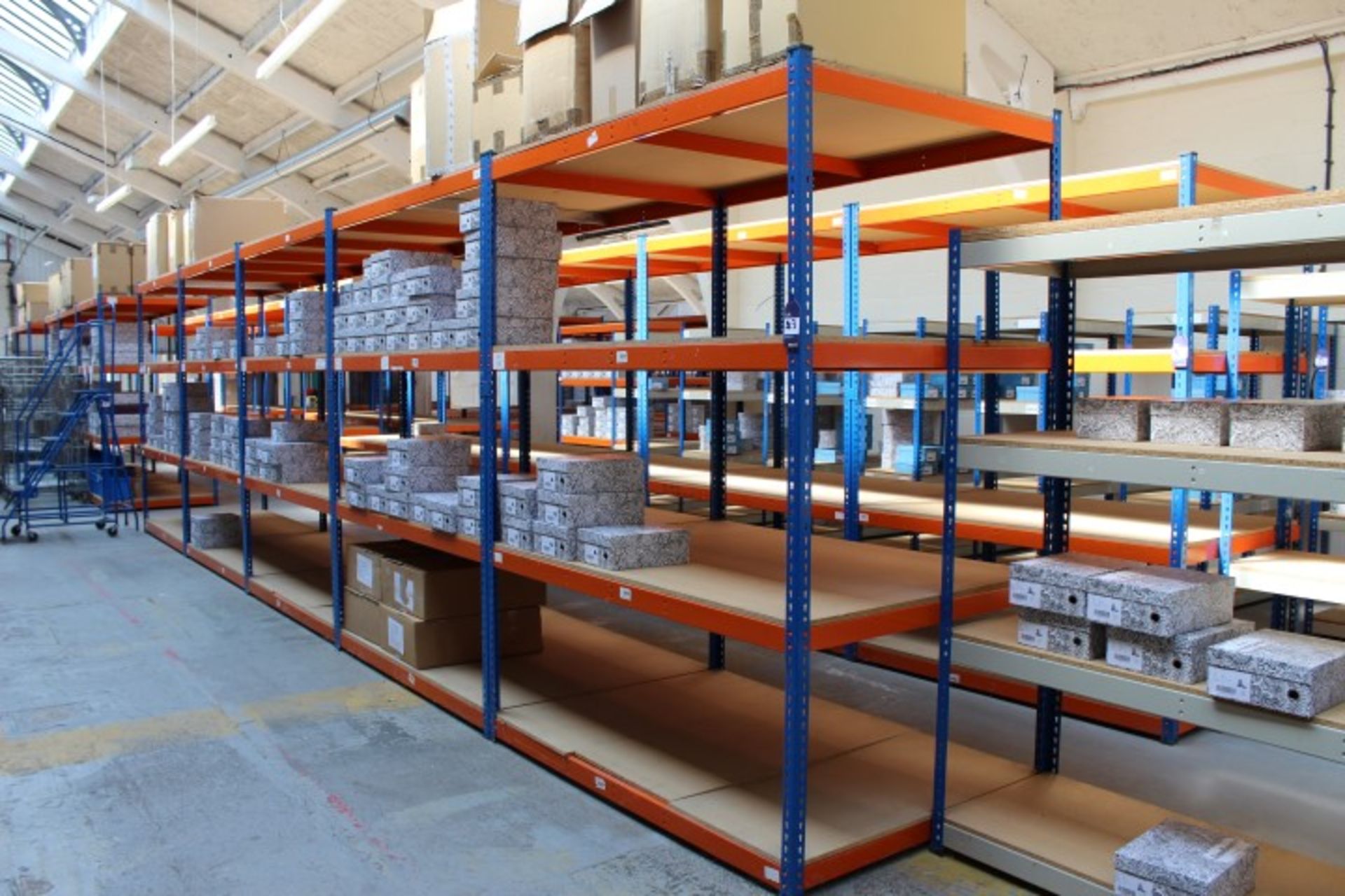 20 bays of Shelving/Racking, 48in depth