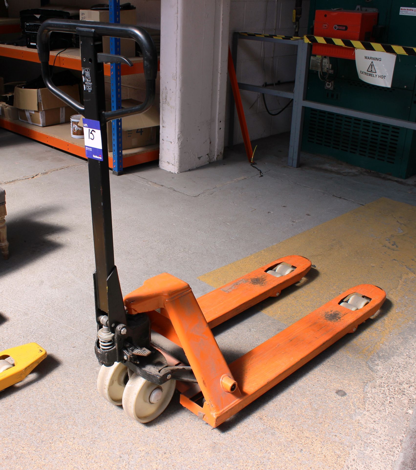 Tuv Pallet Truck, 2500kg capacity