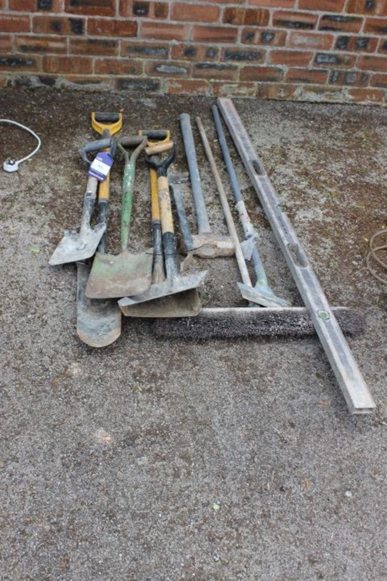 Various Hand Tools to Include Scraper, Shovels, Sp - Image 2 of 3