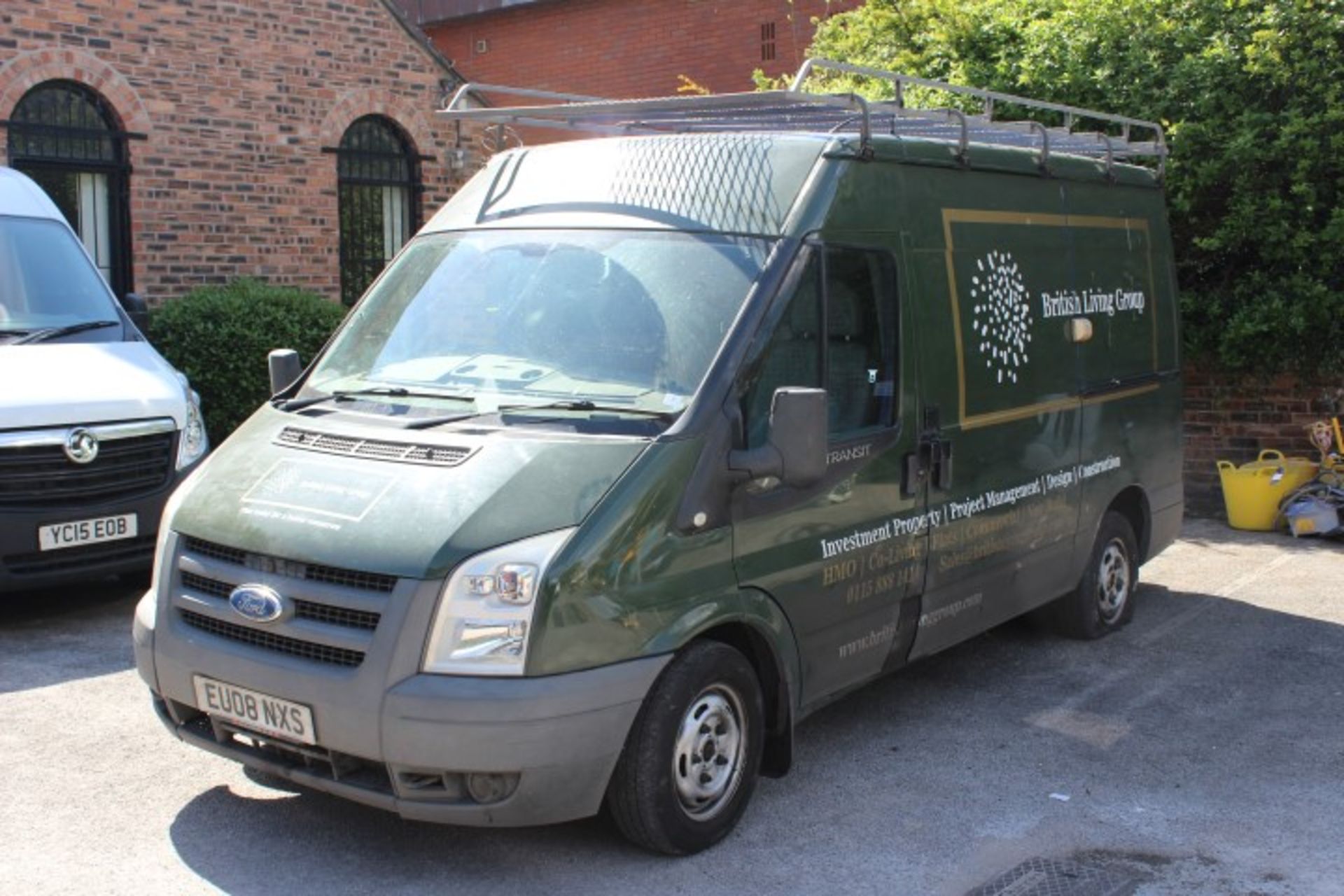 Ford Transit 110 T300M FWD Van, registration EU08 - Image 2 of 8