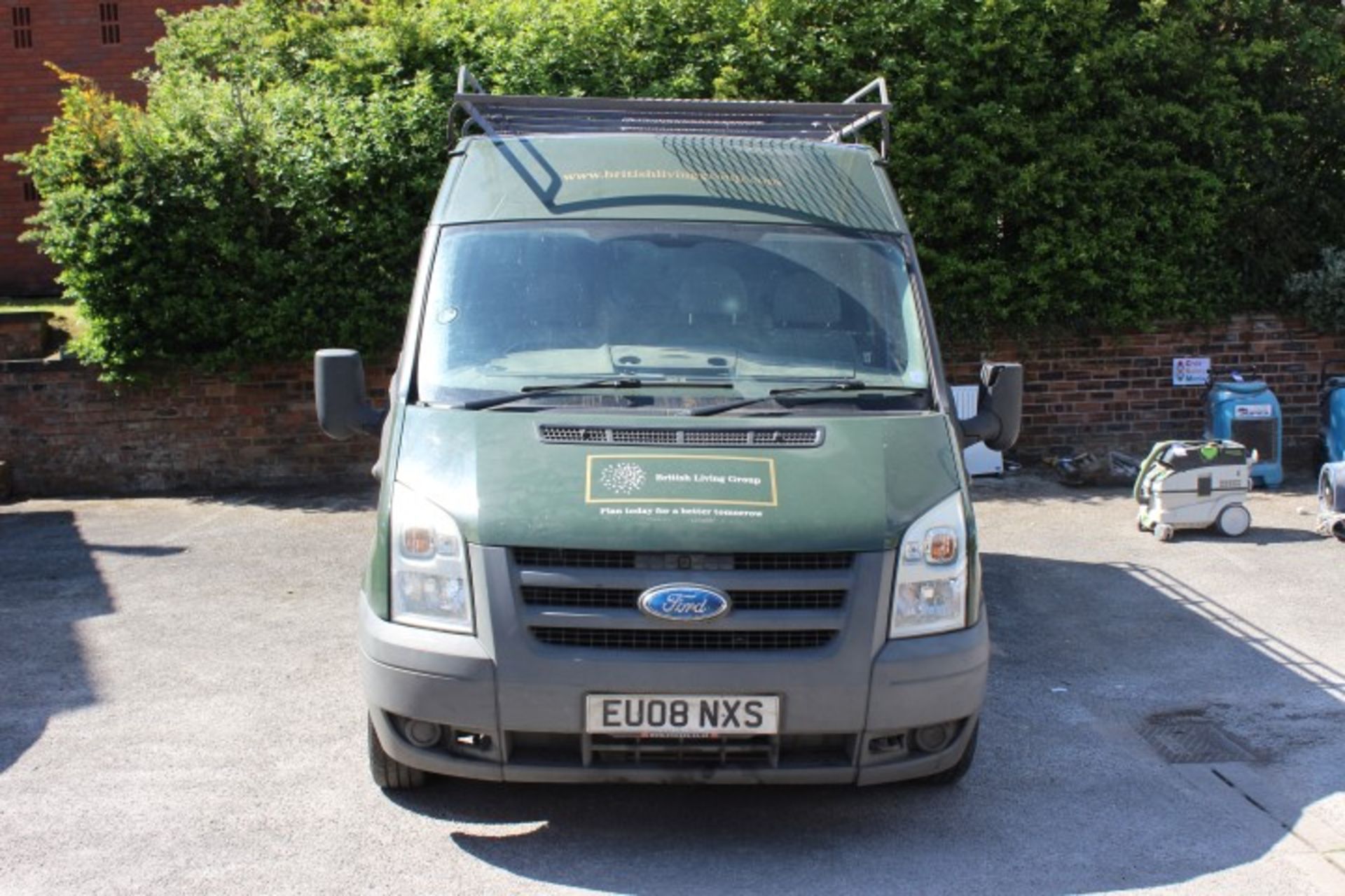 Ford Transit 110 T300M FWD Van, registration EU08