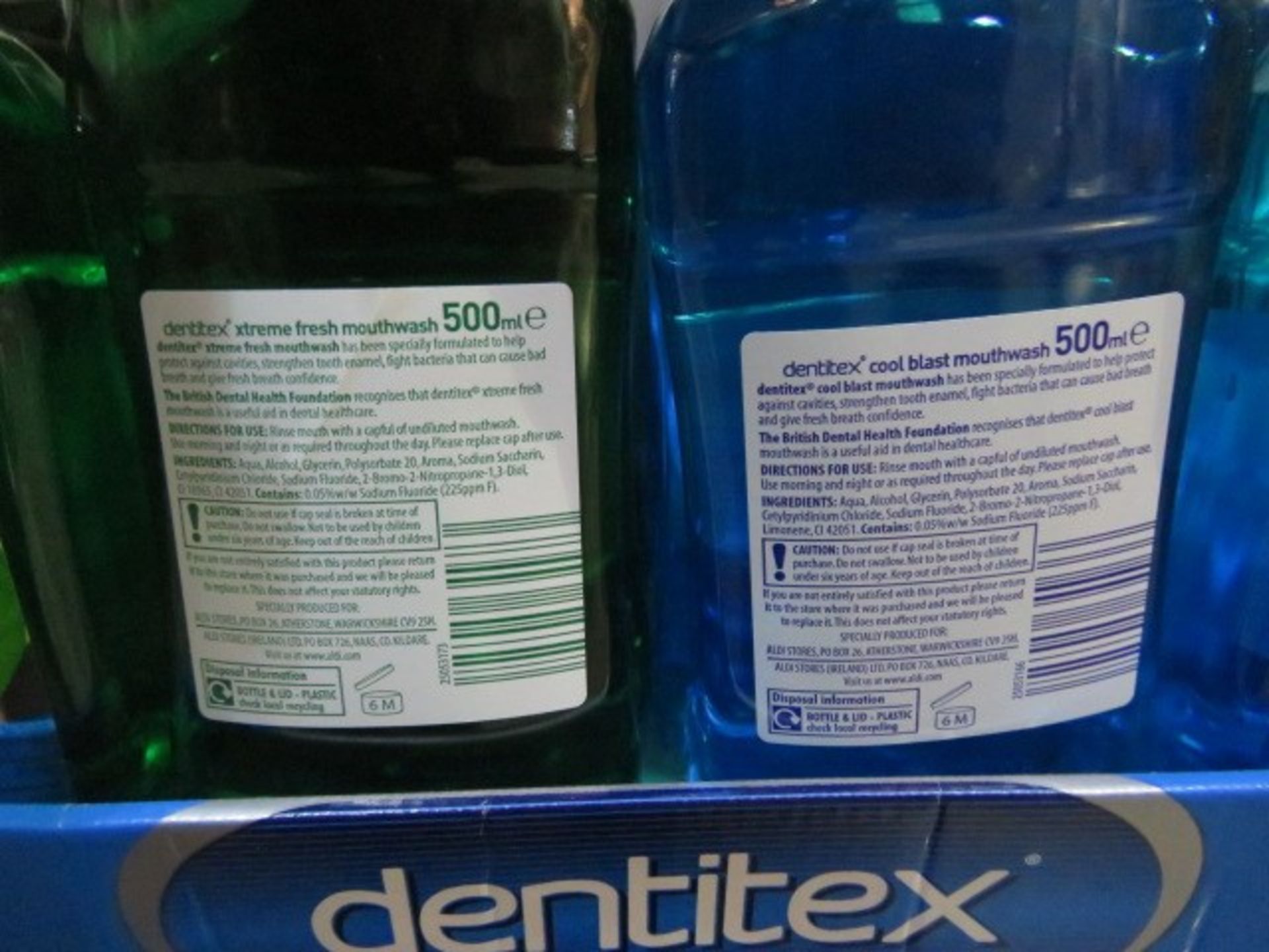Pallet to contain 1,152 x Dentitex 500ML Mouthwash - Image 2 of 2