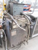 An ESAB Lag 400 3PH Welder complete with Wire Feed