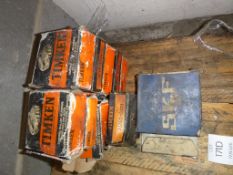 A selection of Timkin and 1 x SKF bearings "please see photos"