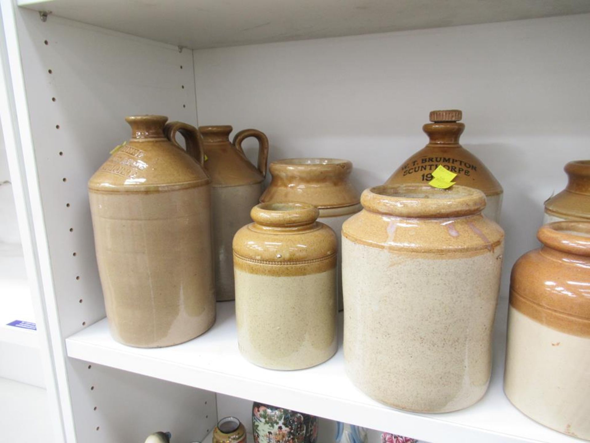 Earthenware Jars, Steins, Meat Plate etc - Image 4 of 5