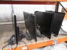 4 x various Monitors