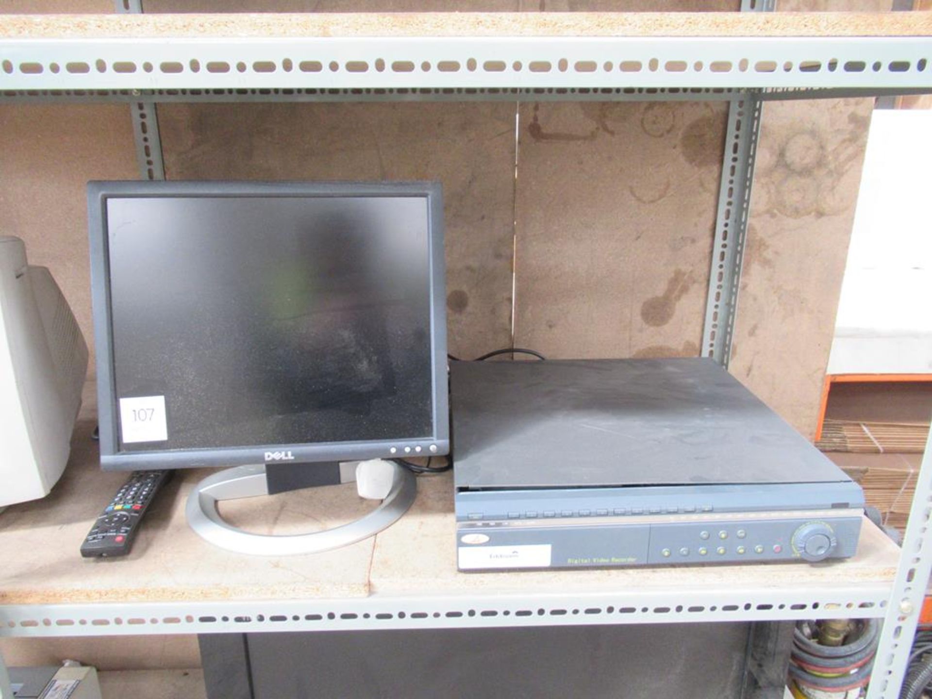 2 x shelves to include TV, Monitor, Printer, CCTV Recorder etc - Image 4 of 5