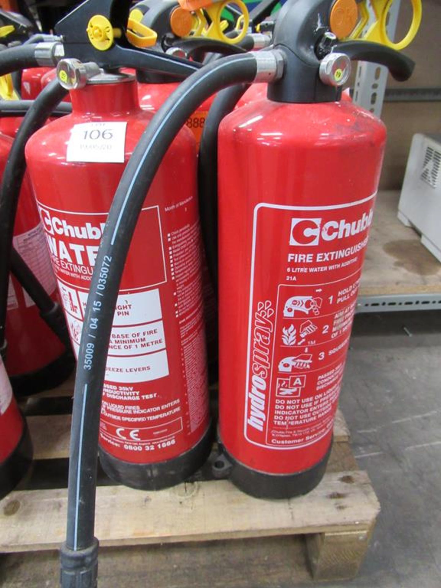 12 x various Fire Extinguishers - Image 2 of 2