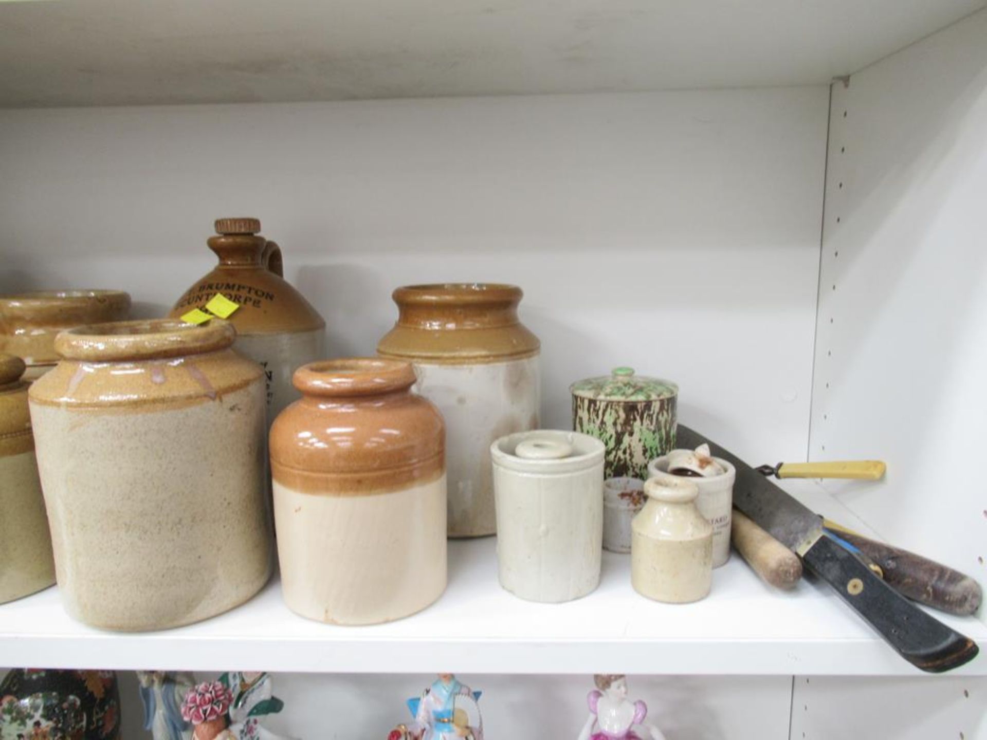 Earthenware Jars, Steins, Meat Plate etc - Image 5 of 5