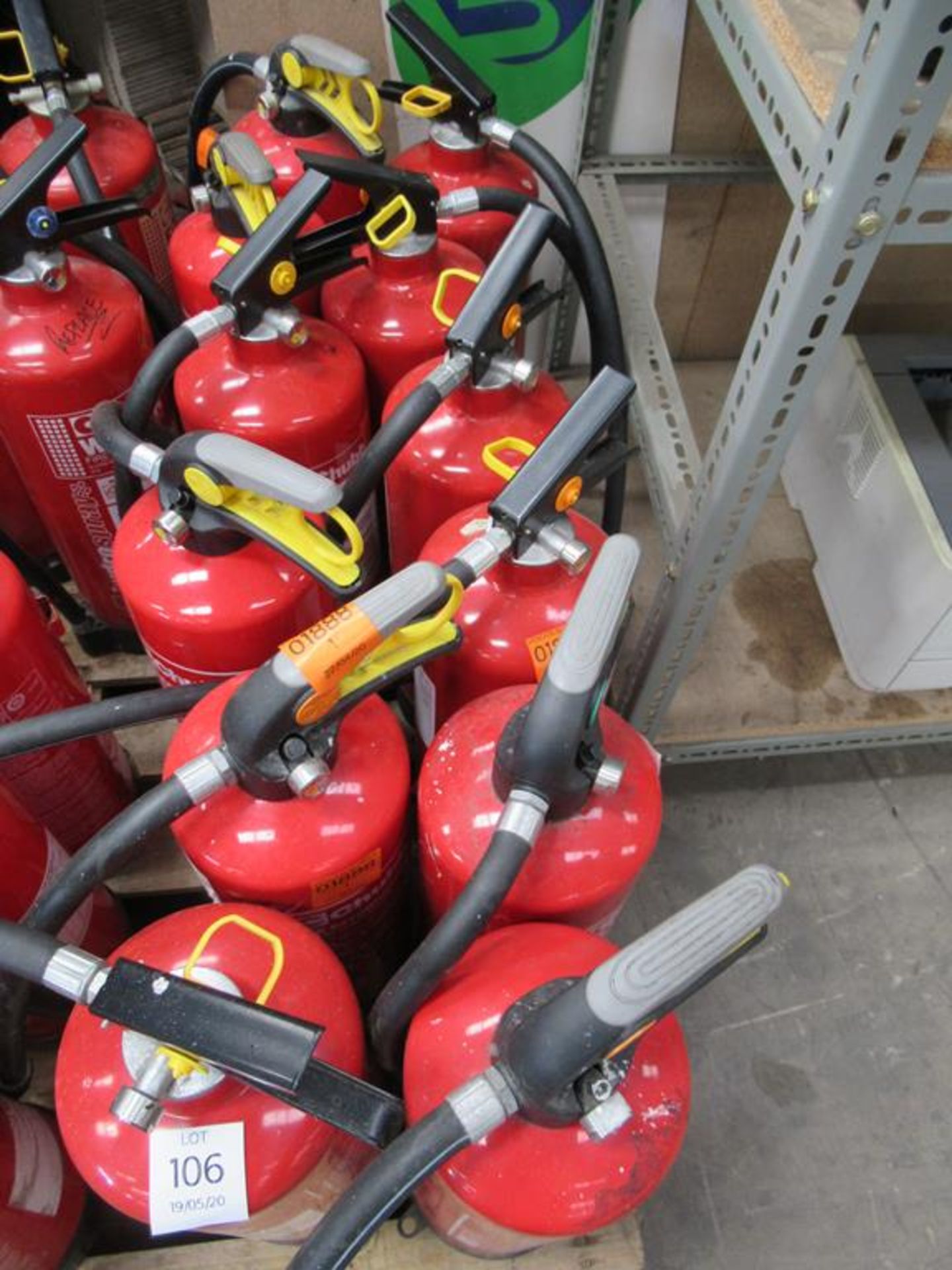 12 x various Fire Extinguishers