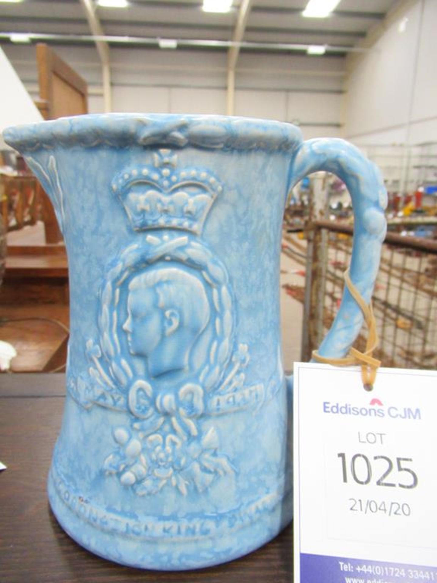 Edward VIII Coronation Musical Jug