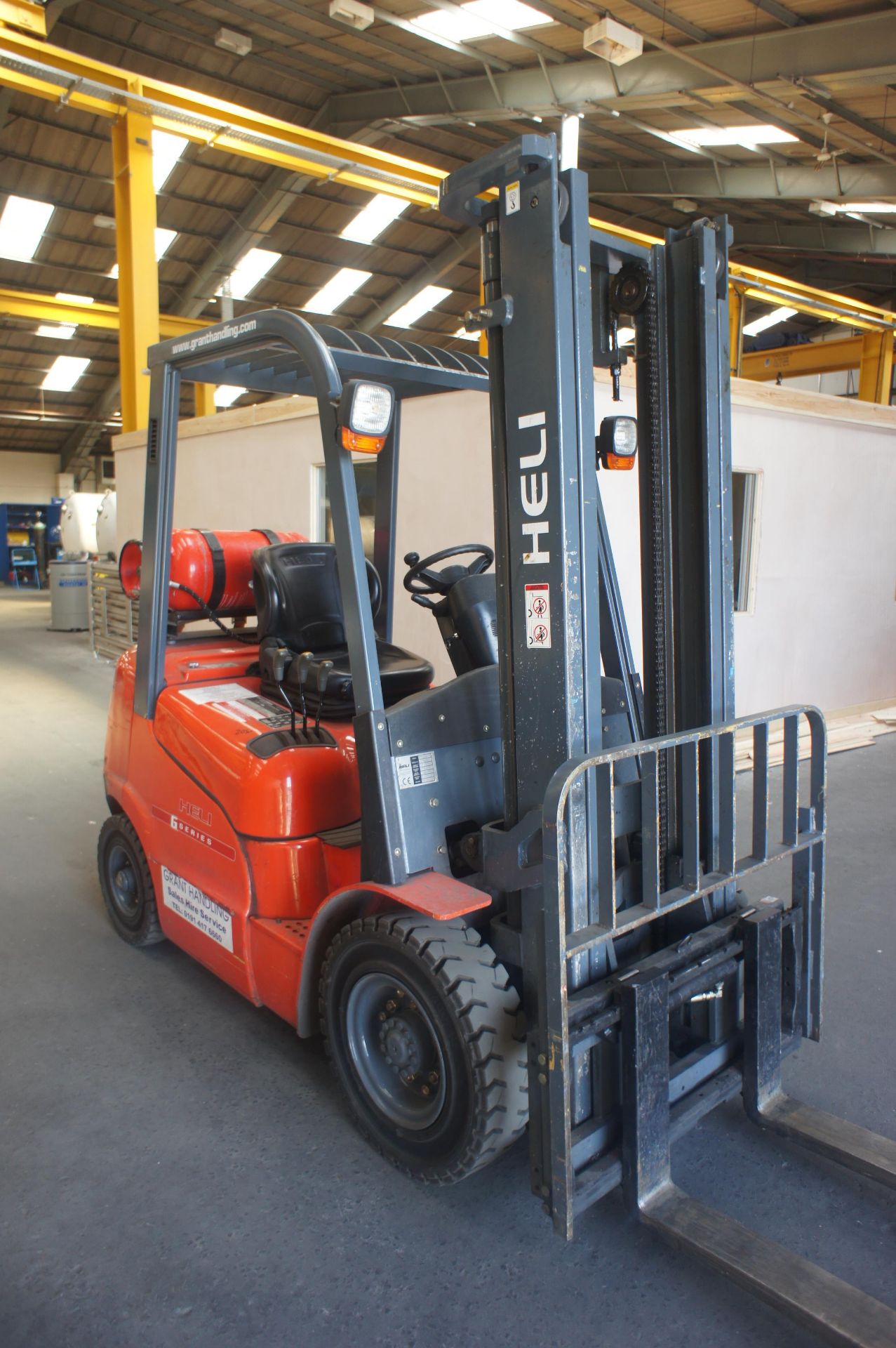 Heli FG250 LPG Forklift Truck, 2500kg capacity, duplex mast, side-shift, lift height: 3700mm, closed - Image 17 of 17