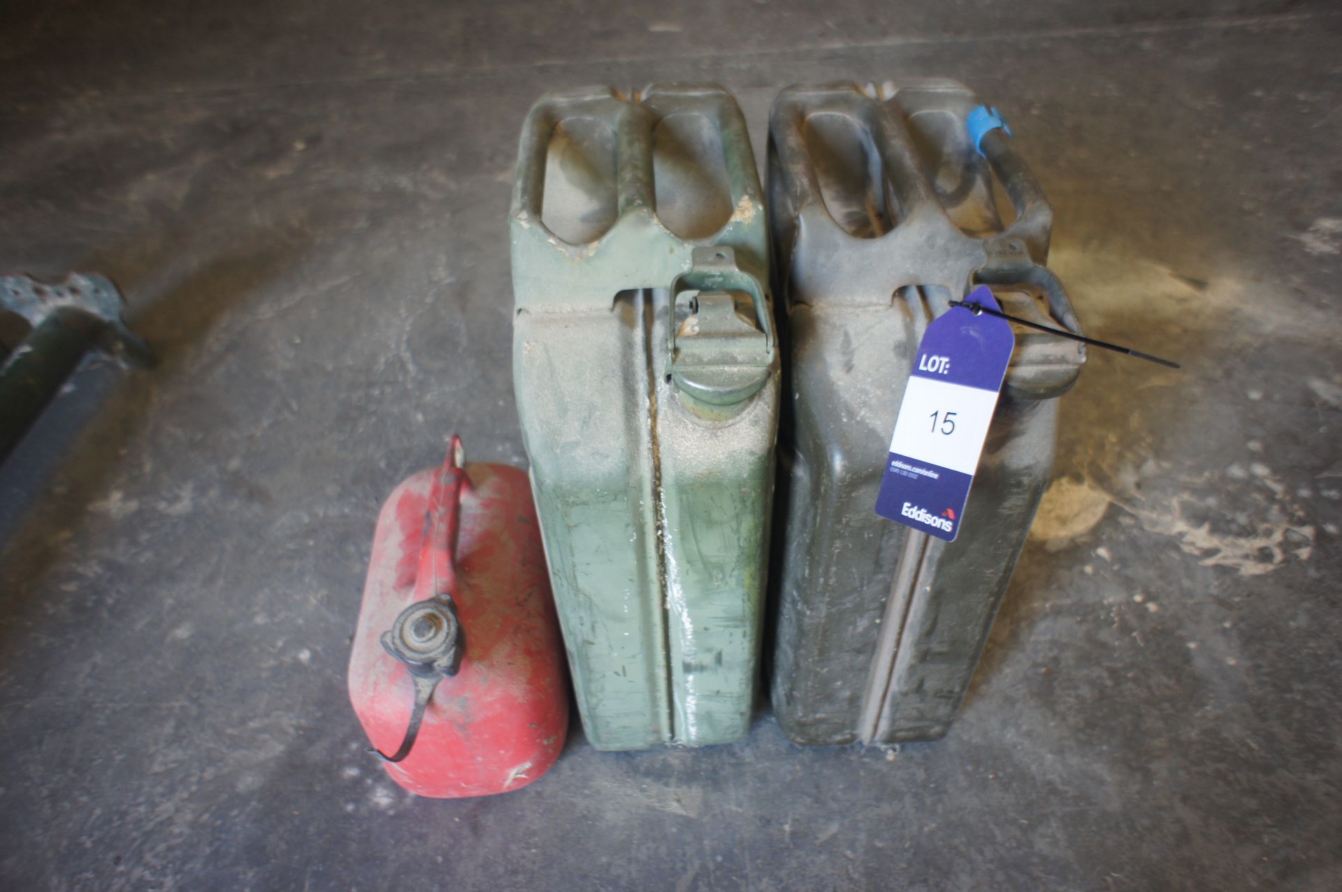 3 Various Fuel Cans - Image 2 of 2