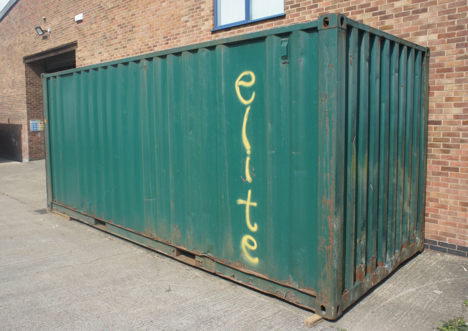 20ft Steel/Shipping Storage Container - Image 4 of 4