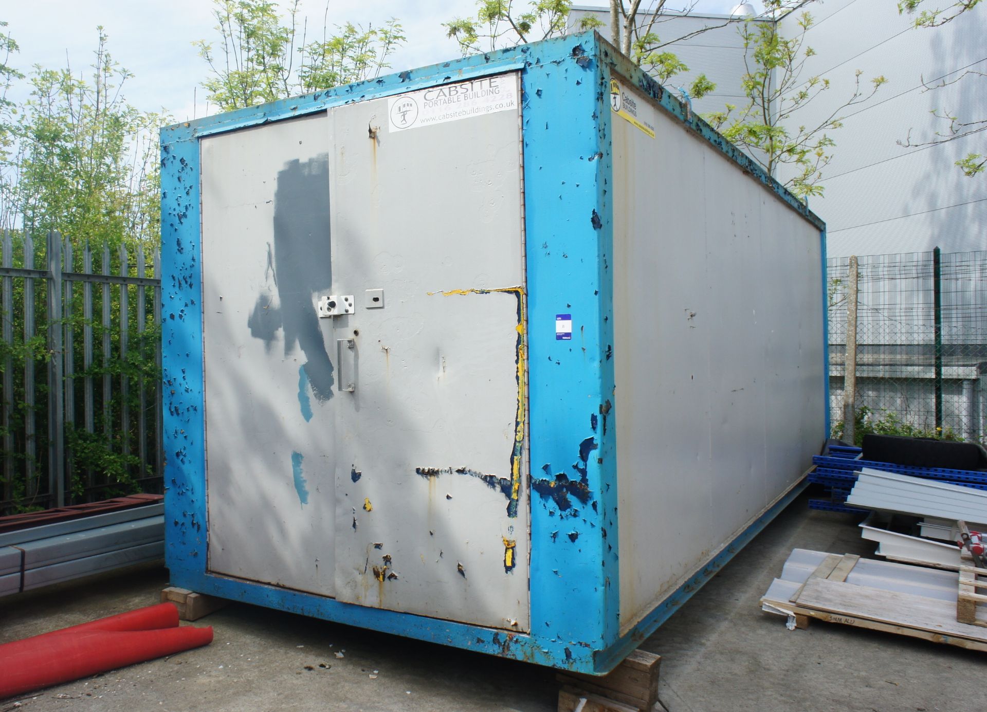 20ft x 8ft Steel Storage Container - Image 2 of 4