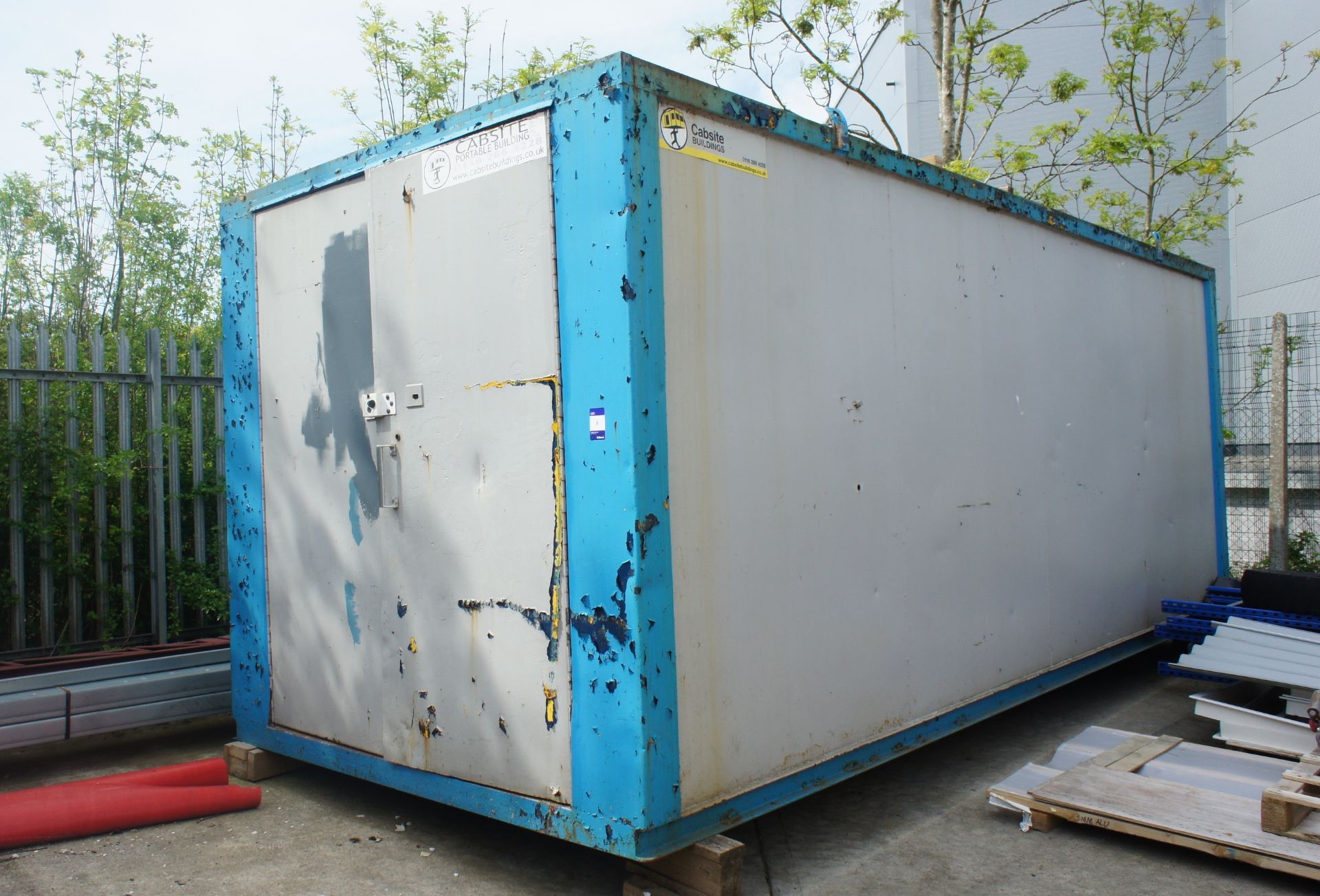 20ft x 8ft Steel Storage Container