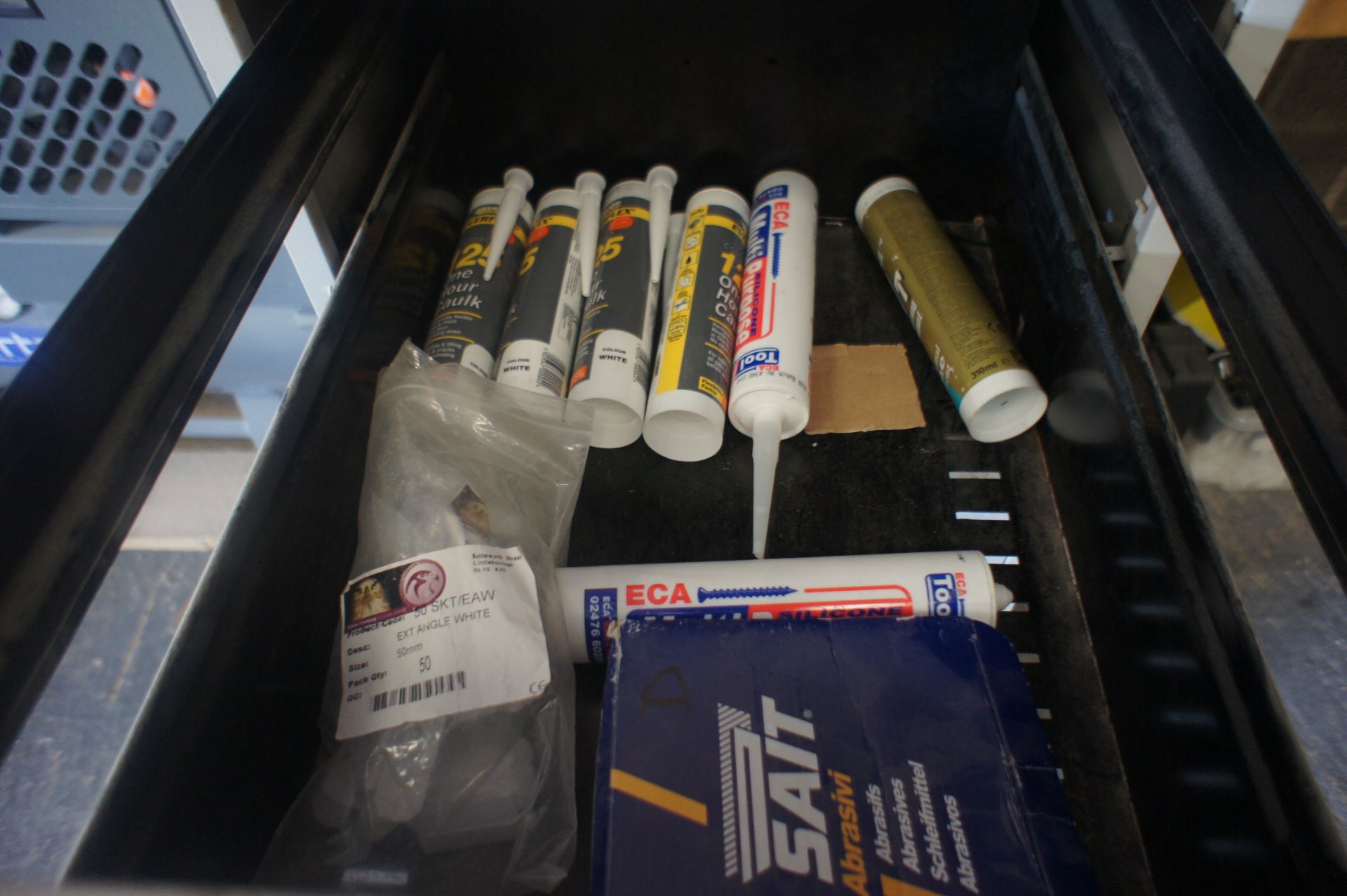 4 Drawer Metal Filing Cabinet & Contents - Image 2 of 5