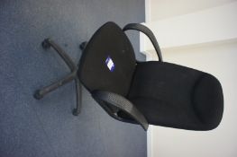 Upholstered Mobile Office Chair