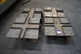 4 Heavy Duty Building Skates