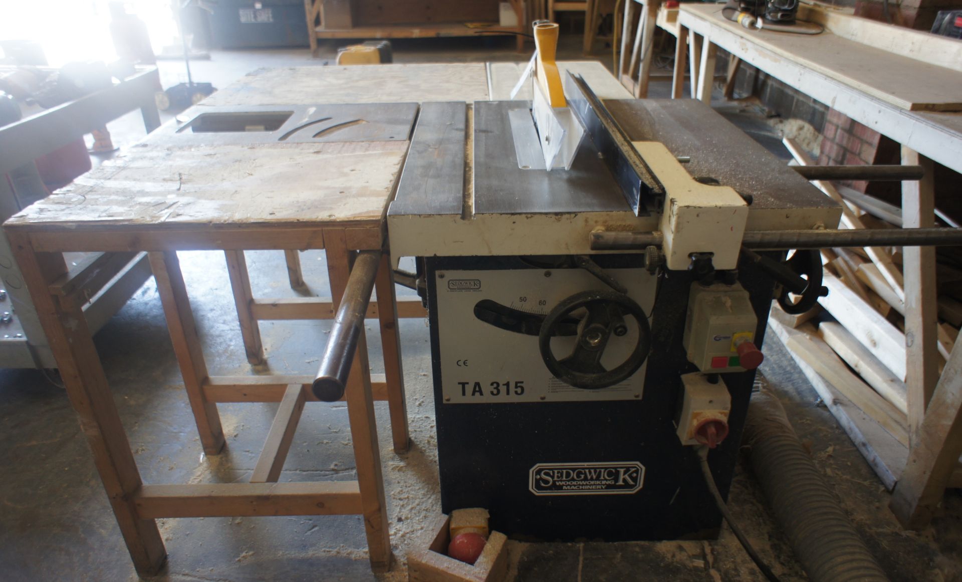 Sedgwick TA315 Table Saw 400v