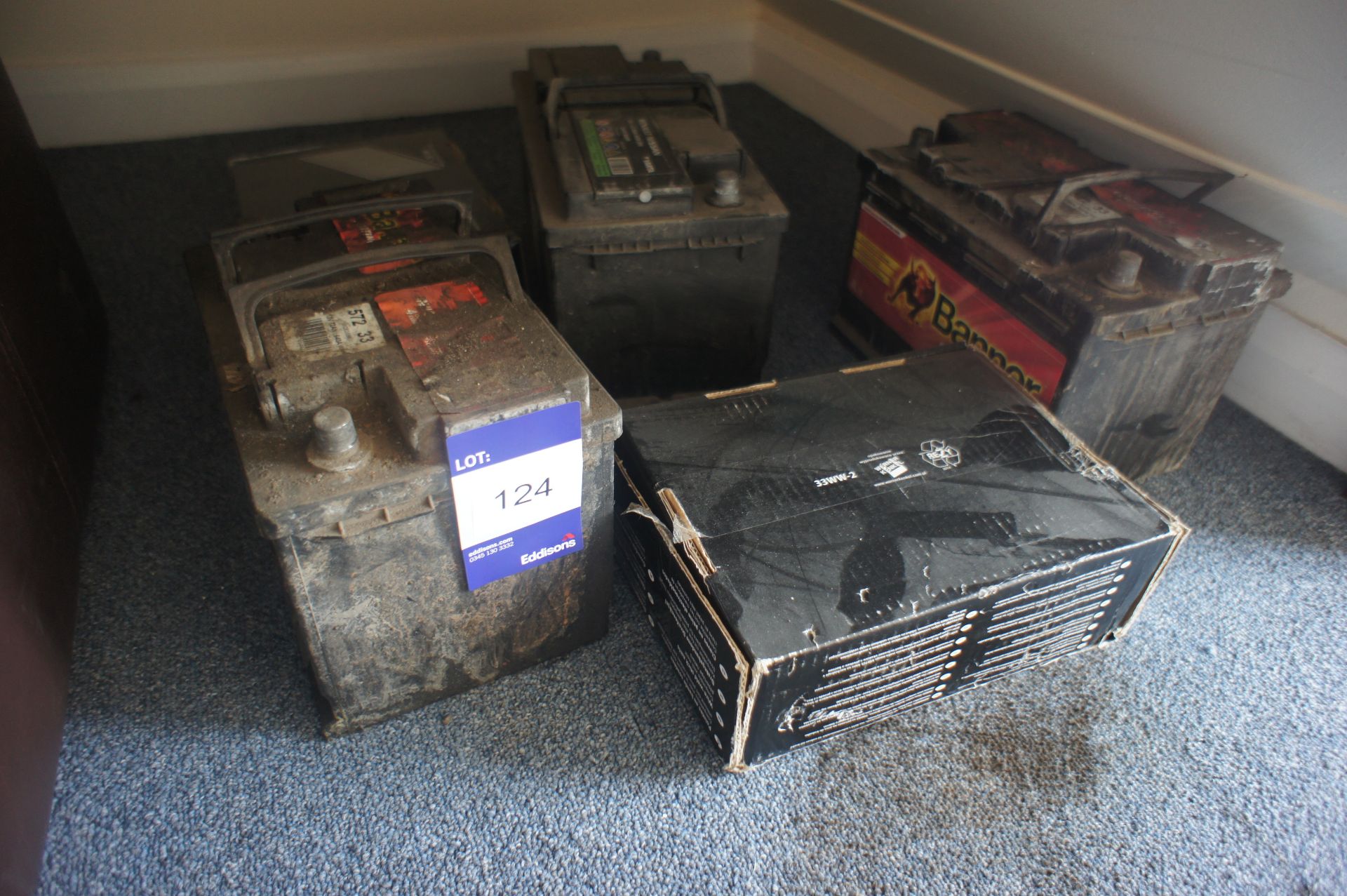 3 Various Used Batteries - Image 2 of 2
