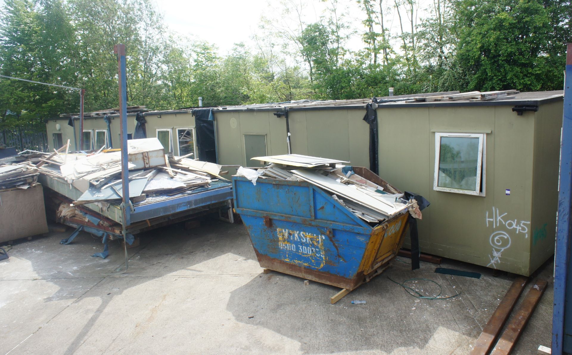 6 Section Modular Building for Refurbishment (10ft