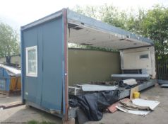 Modular Building Single Section for Parts, 30ft x