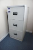 3 Drawer Metal Filing Cabinet