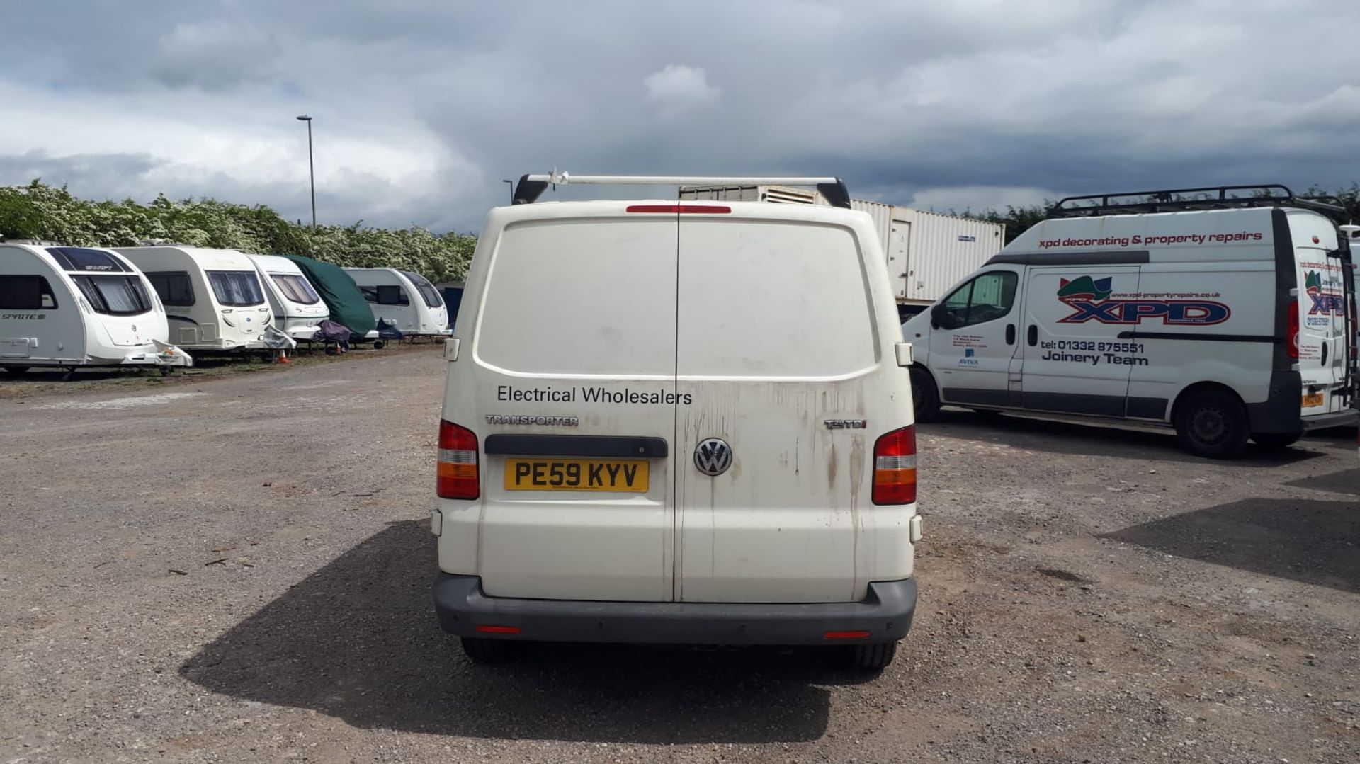 VW Transporter T28 102 TDi SWB Van, registration PE59KYV, V5 document, MOT until 8 December 2020 ( - Image 5 of 14