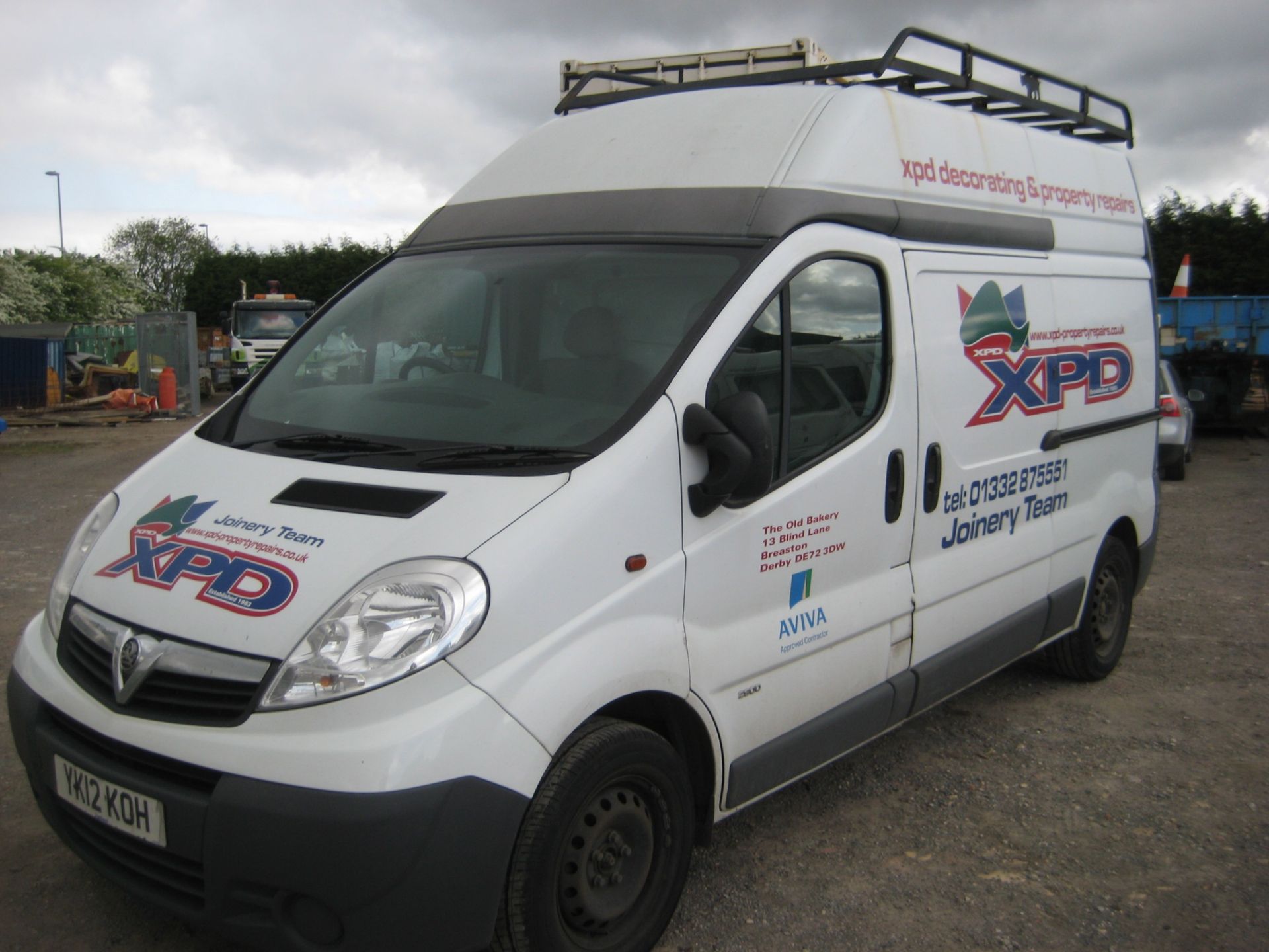 Vauxhall Vivaro 2000 CDTi Van, registration YK12 KOH, MOT - Image 2 of 11