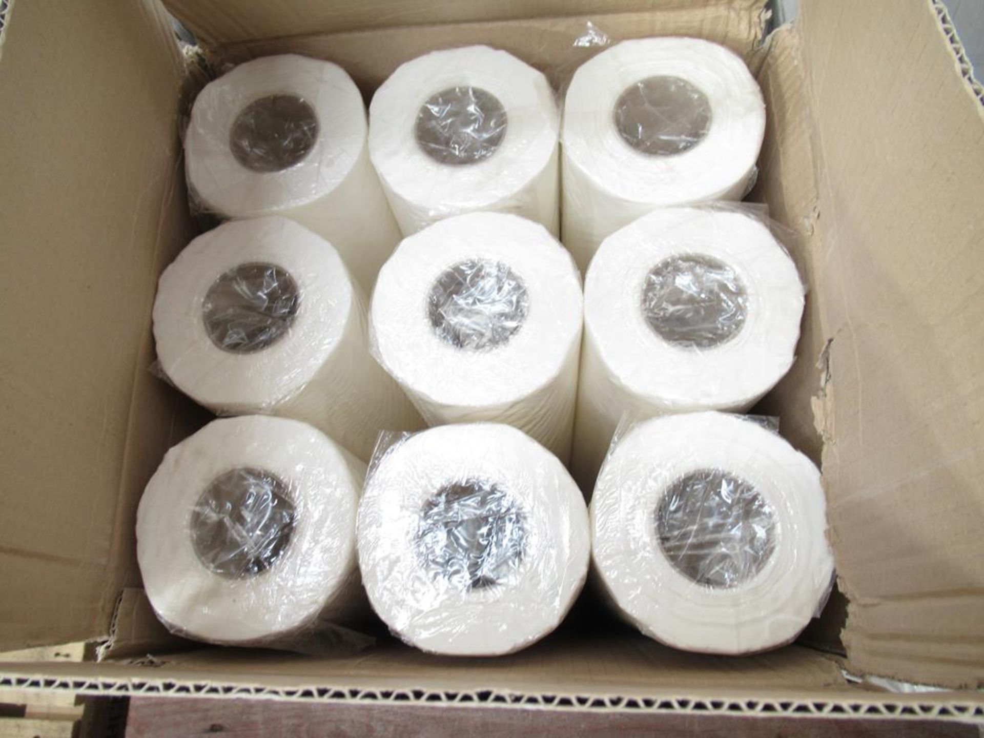 4 x boxes 9 x per box of white Couch Roll and 6 x boxes 6 per box Vernacare Cotton Balls size Large - Image 2 of 3