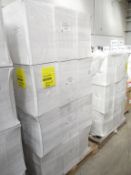 Pallet to contain 36 boxes of Progena Premium White Couch Rolls (20" x 40m per roll, 9 rolls per box