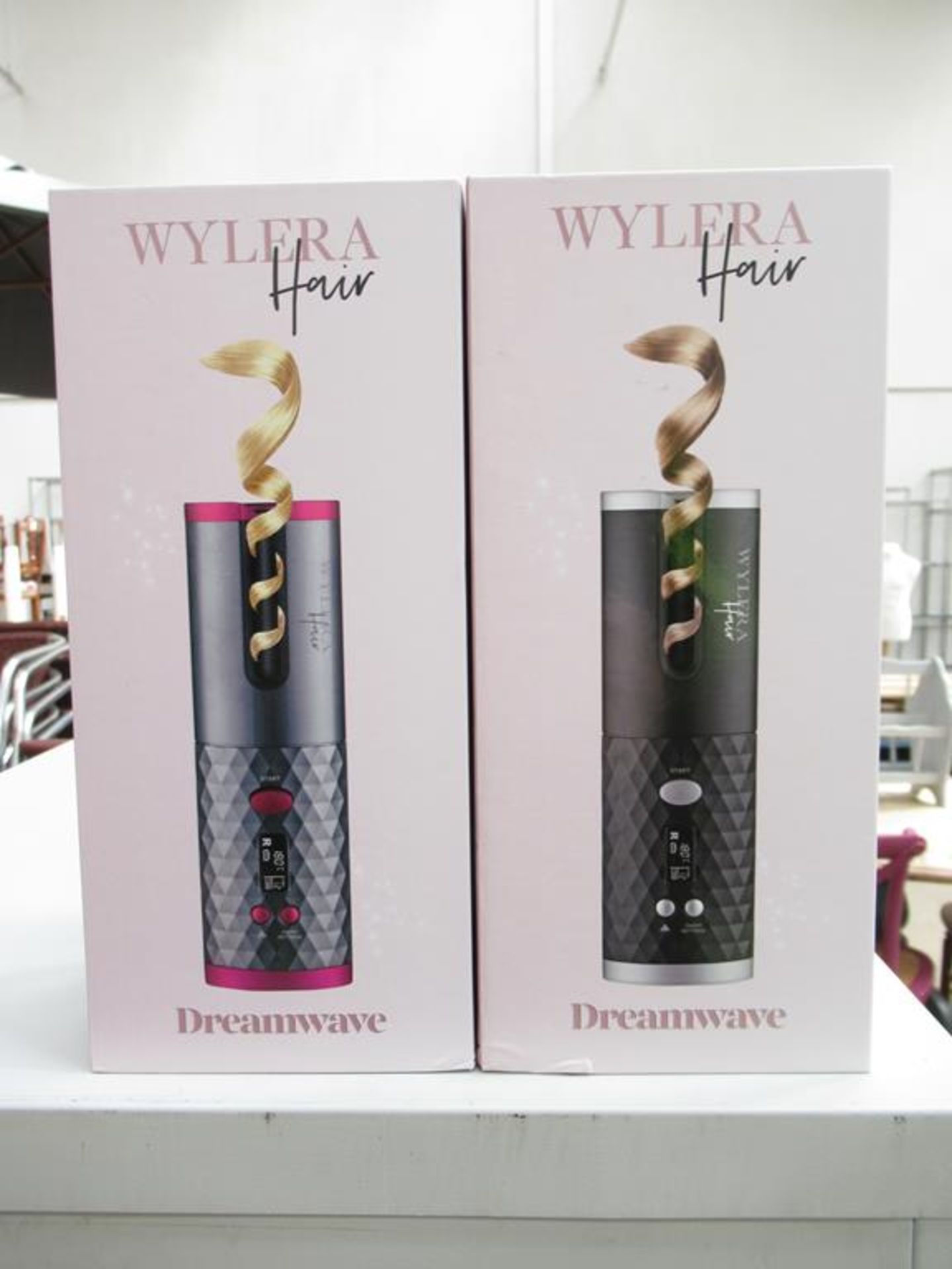 2 x boxes of Wylera Hair Dreamwave 2 in 1 Cordless Automatic Hair Curlers (Total Qty of 37, Customer - Image 2 of 2