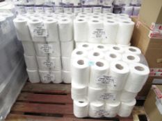 11 x packs 12 x rolls per pack of Mini Centre Feed Rolls 19cm -126mtrs - 1 ply