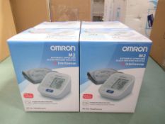 4 x Omron M2 Intellisence Automatic Upper Arm Blood Pressure Monitors