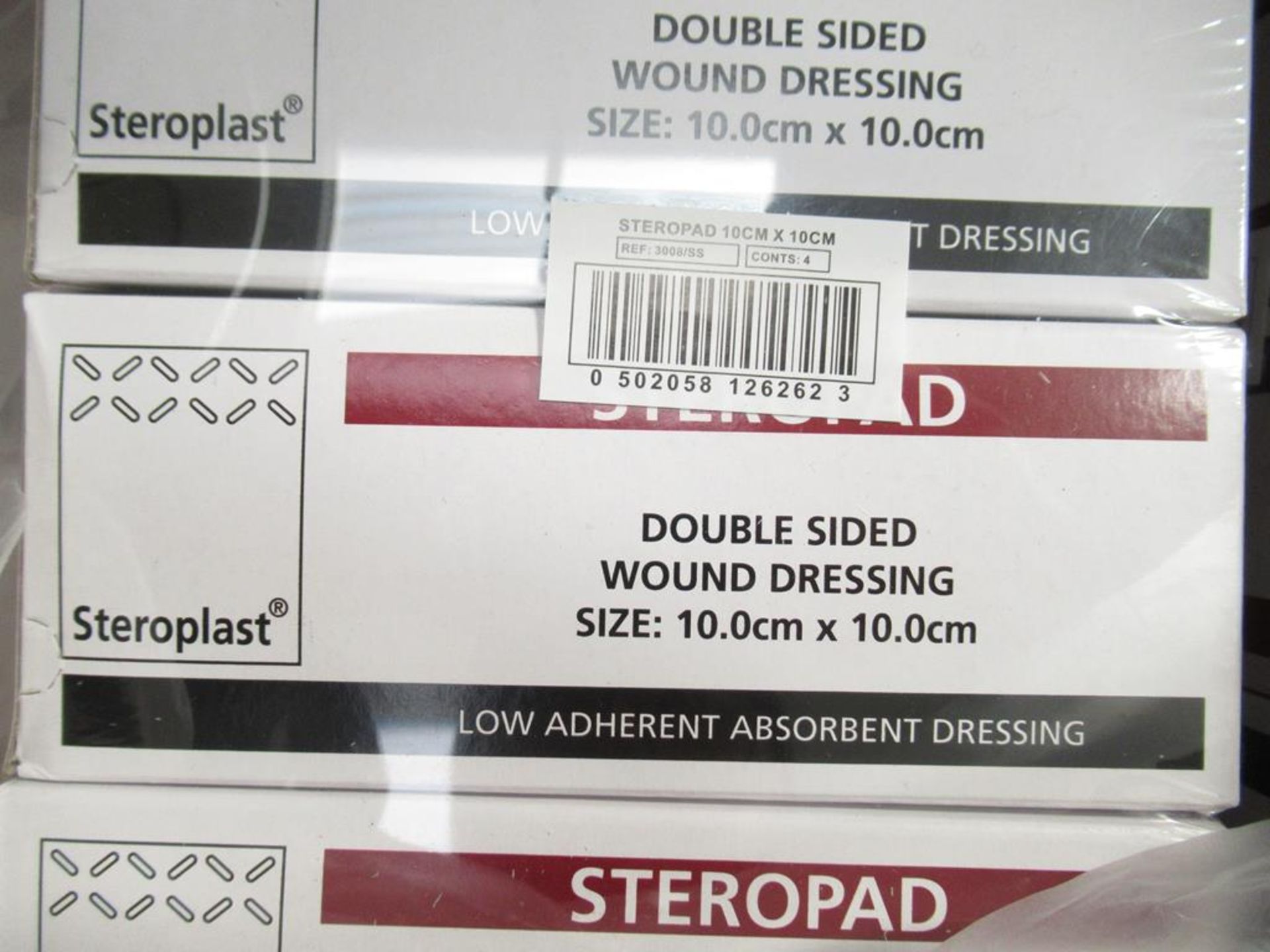 1 x part box of Steroplast Steropad Double Sided Wound Dressings 10-0cm x 10-0cm. Together with a pa - Image 2 of 3