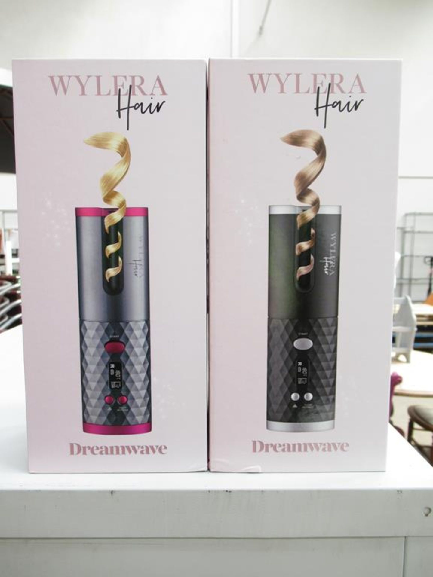 2 boxes of Wylera Hair Dreamwave 2 in 1 Cordless Automatic Hair Curlers (Total Qty of 22 - Customer - Image 2 of 2