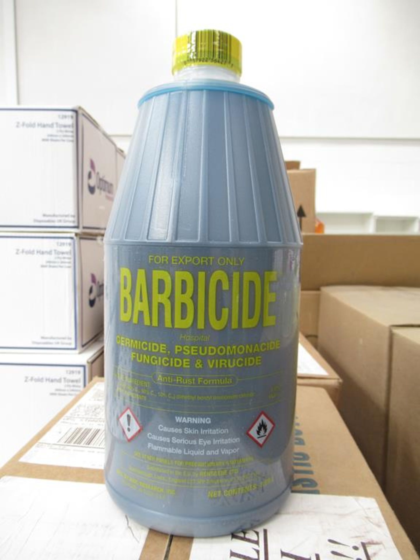 4 boxes of approved Barbicide Disinfectant Fungicide and Virucide (6 bottles per box, net contents 1 - Image 3 of 3