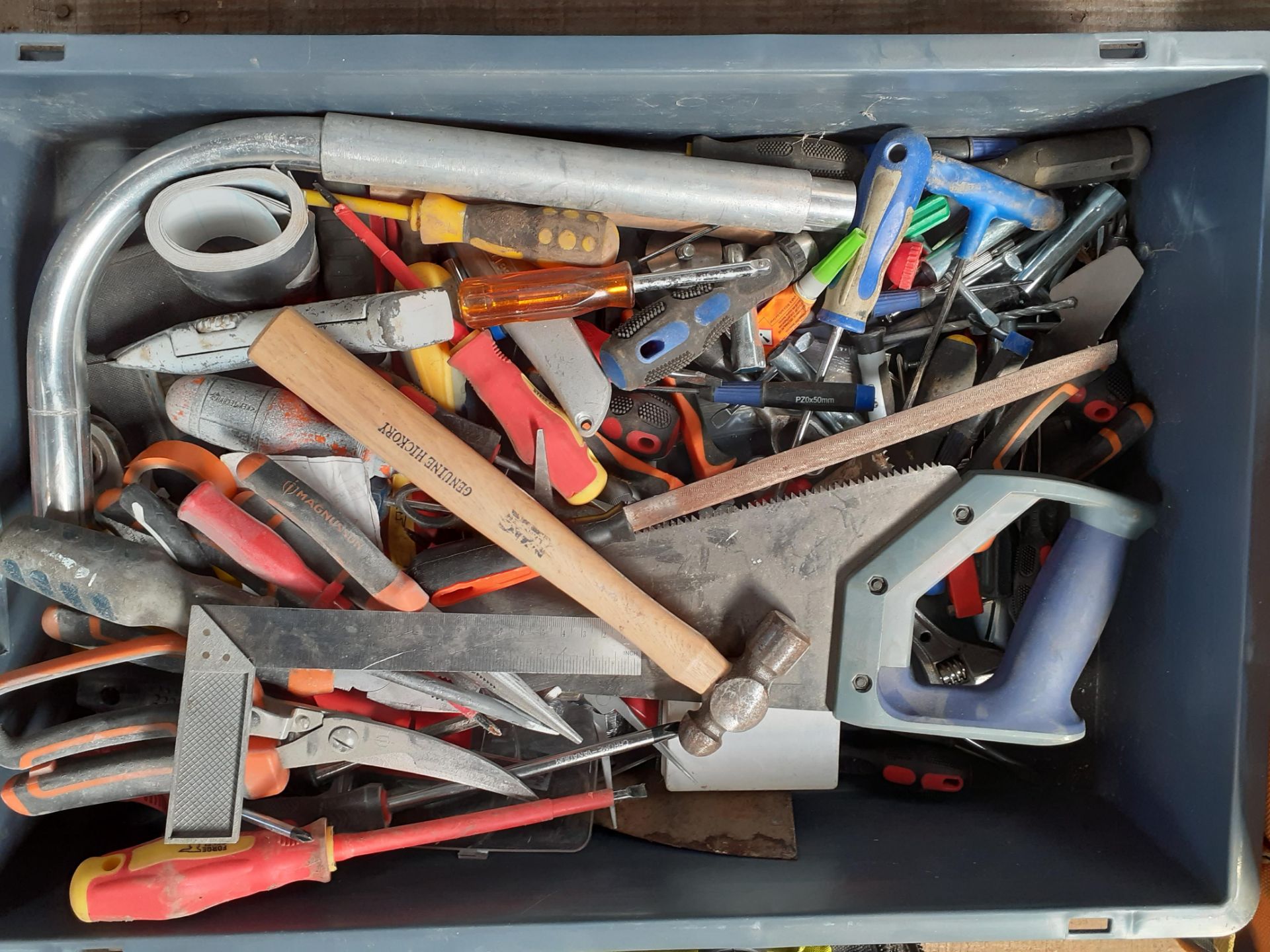 Pallet to include Bosch Multi Sander, Guild Drill , qty of hand tools, etc - Image 5 of 5