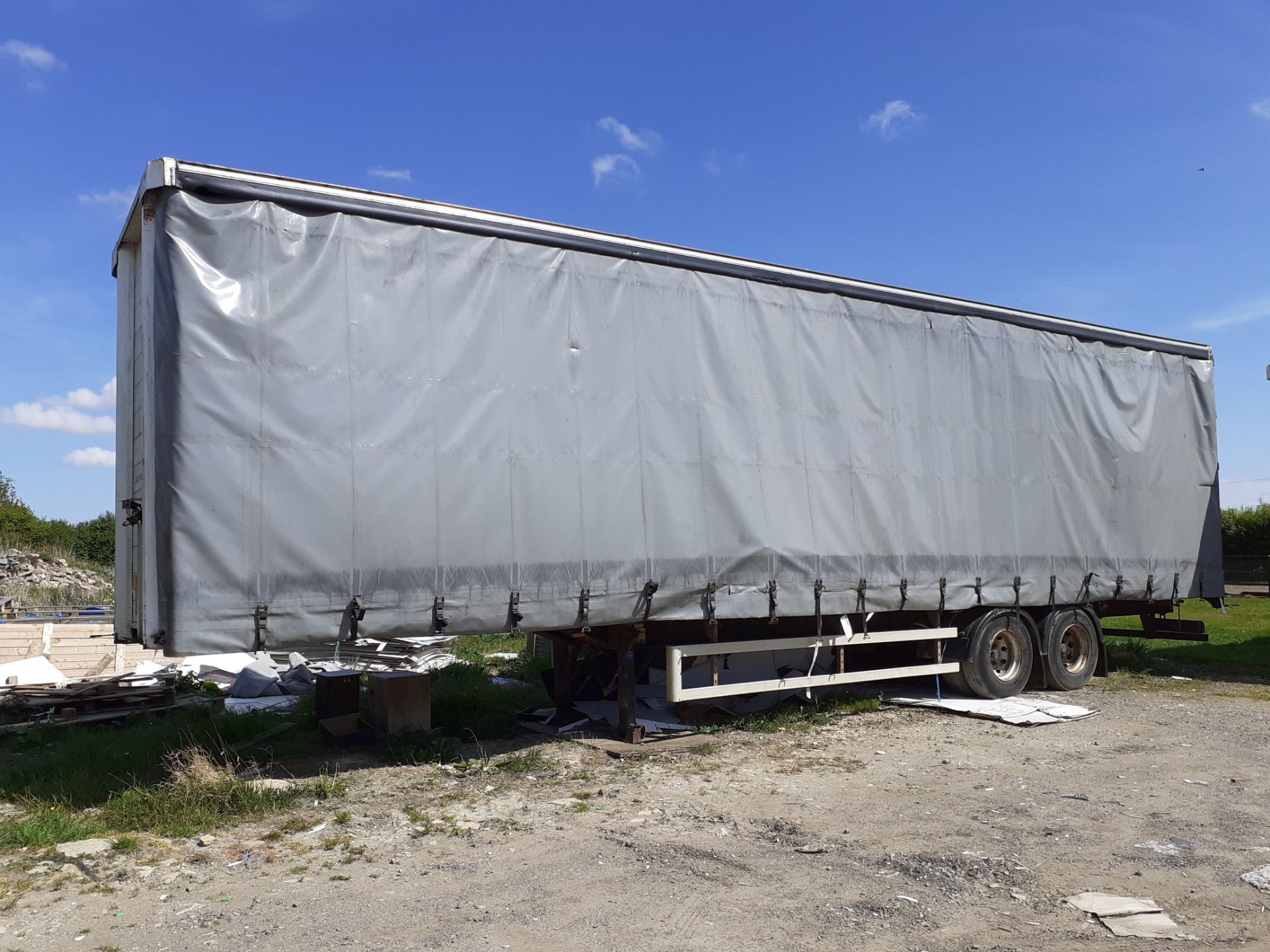 SDC Tandem Curtain Side Trailer