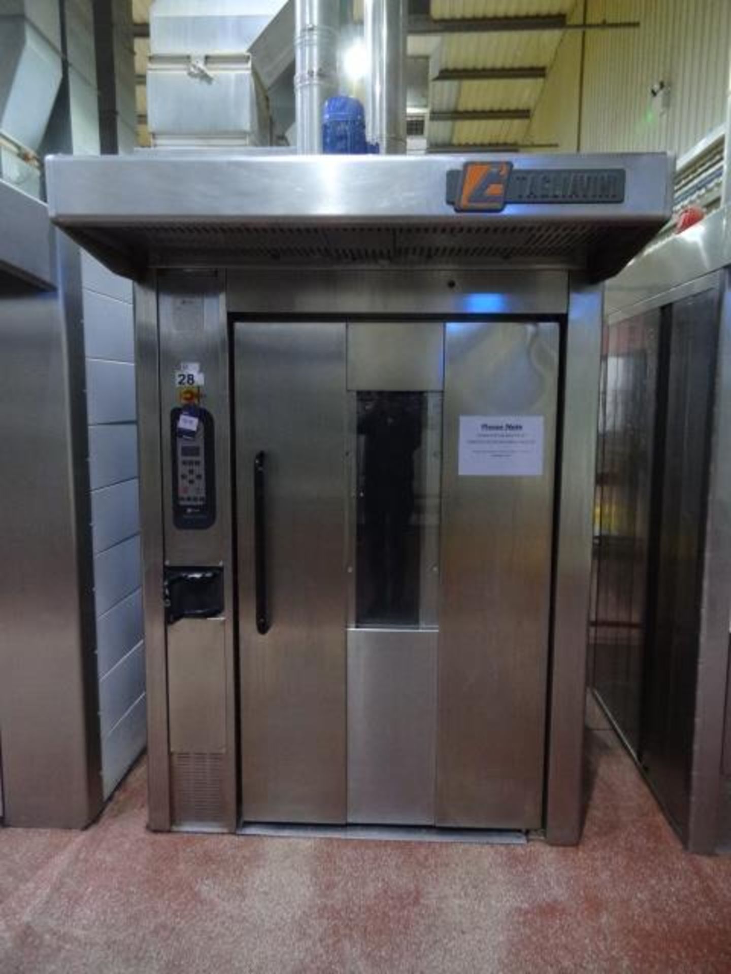 Tagliavini Gas Rotary Rack Oven.