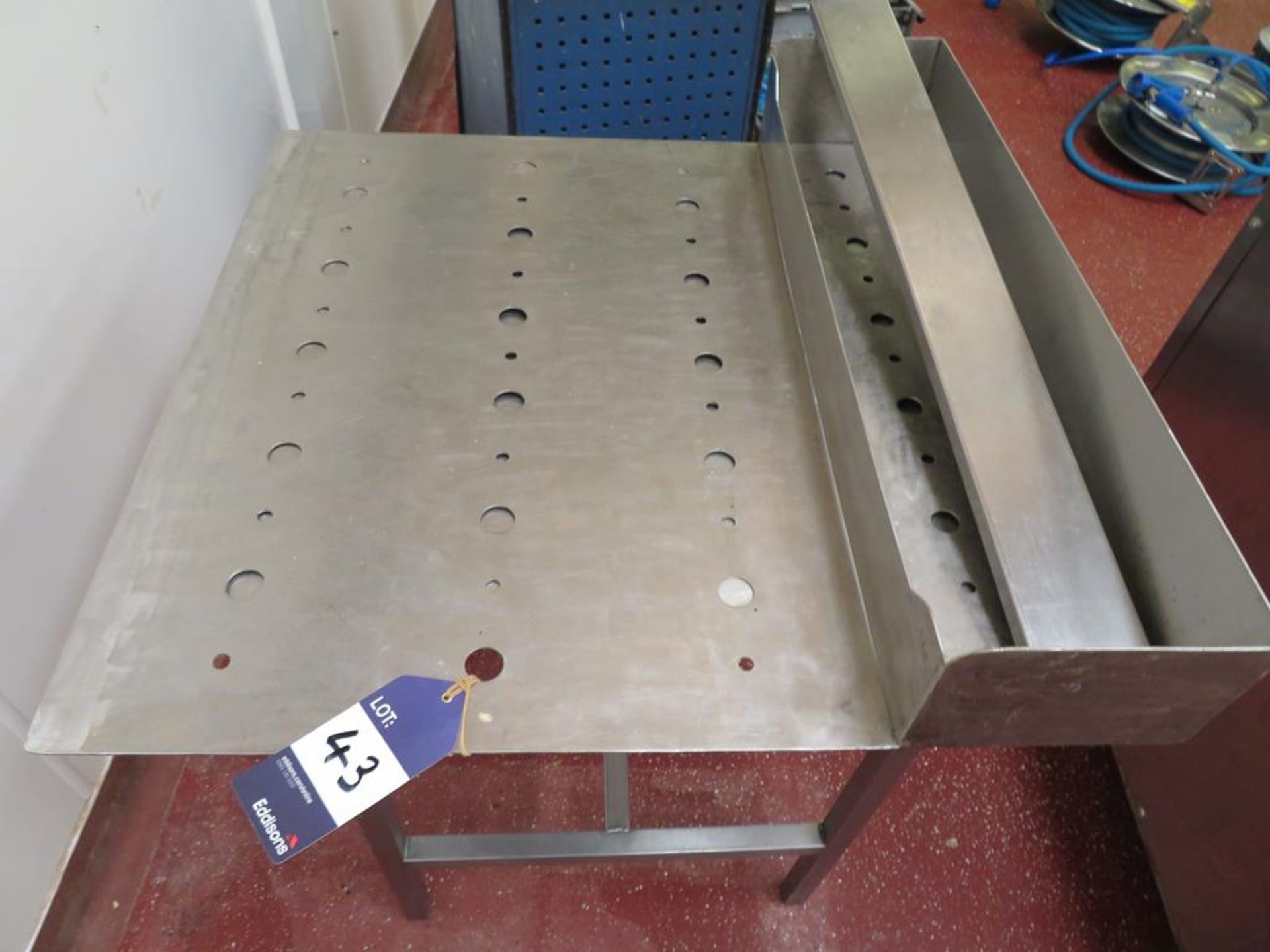 Stainless Steel Mobile Prep Table etc - Image 2 of 4