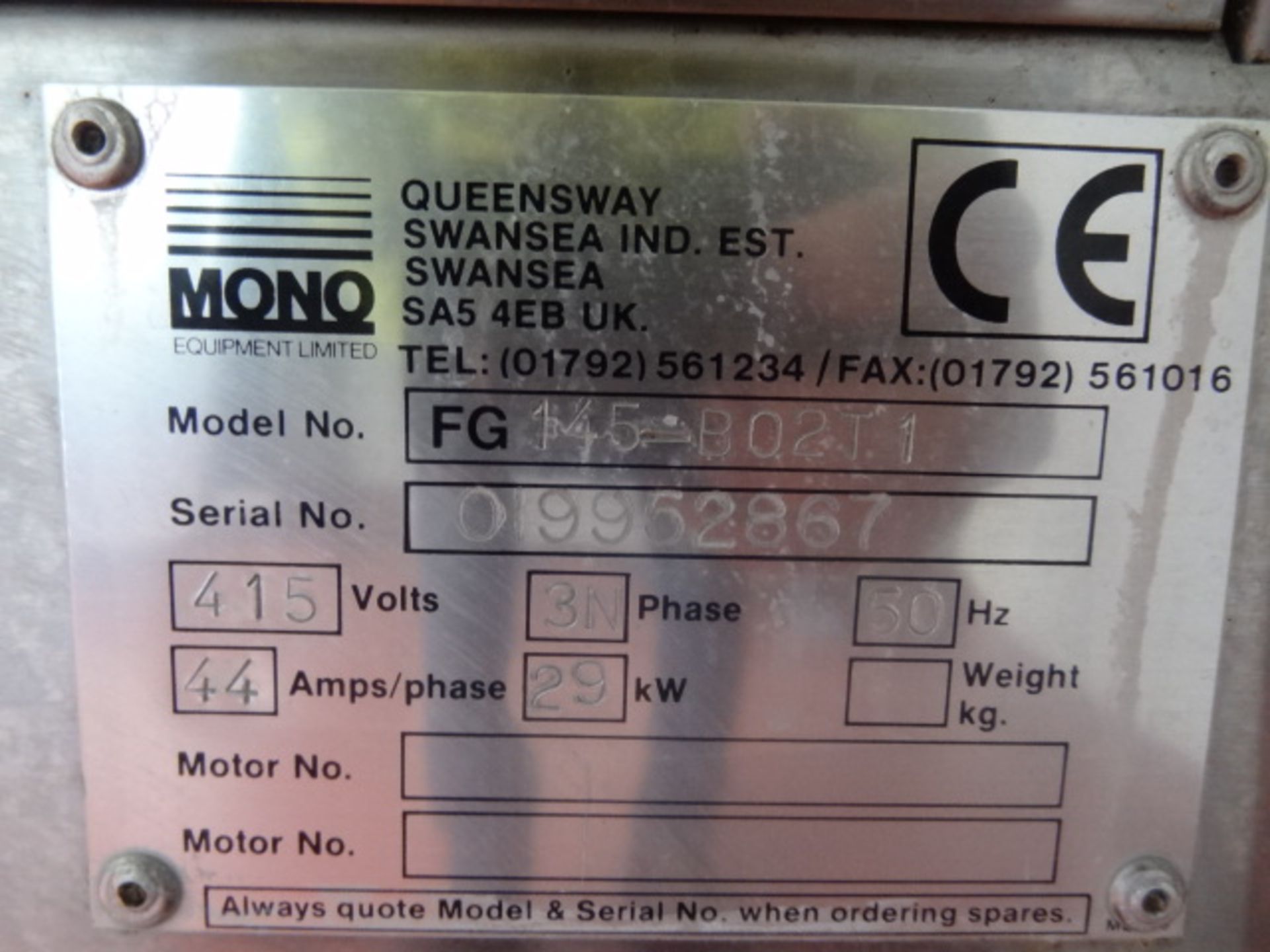 Mono DX 3 Deck Oven - Image 4 of 8