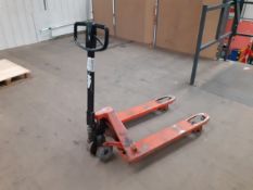 2 x Pallet/Pump trucks